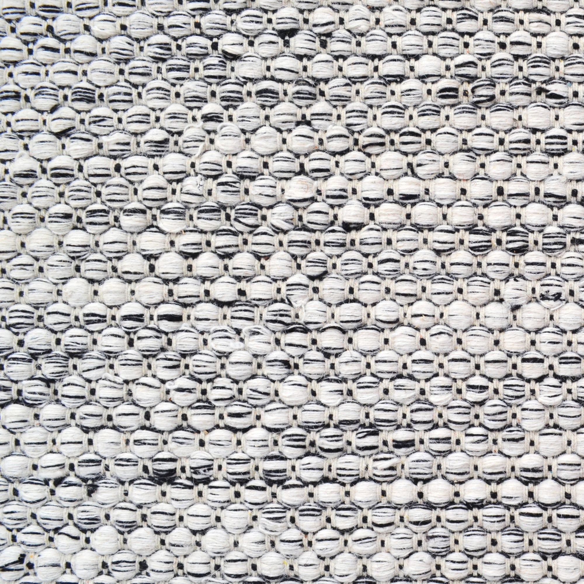 Handwoven Marble Wool Rug-6423-IVORY/CHARCOAL-60x90cm