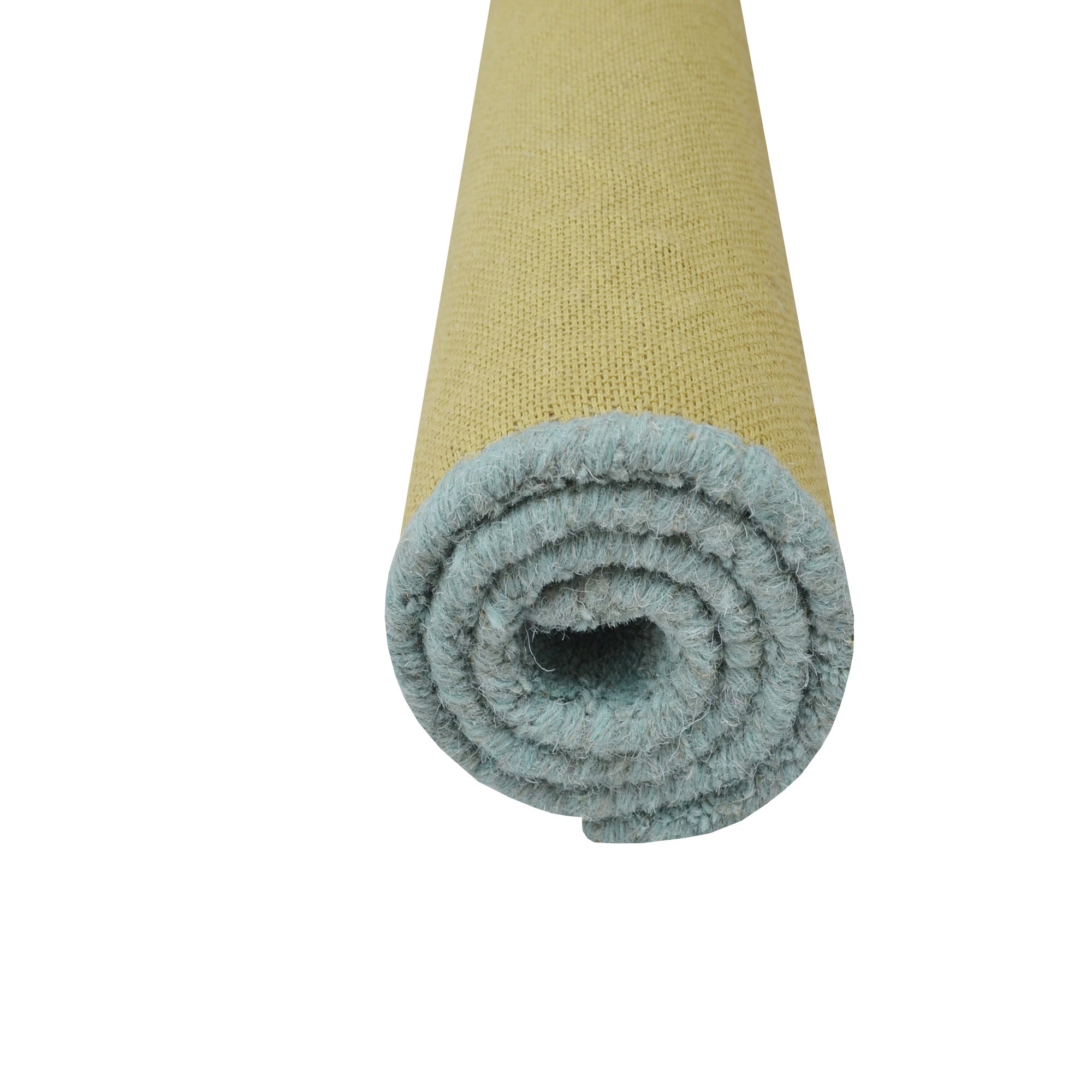 Handmade Chevron Wool Rug- 6439- Aqua-60x90cm