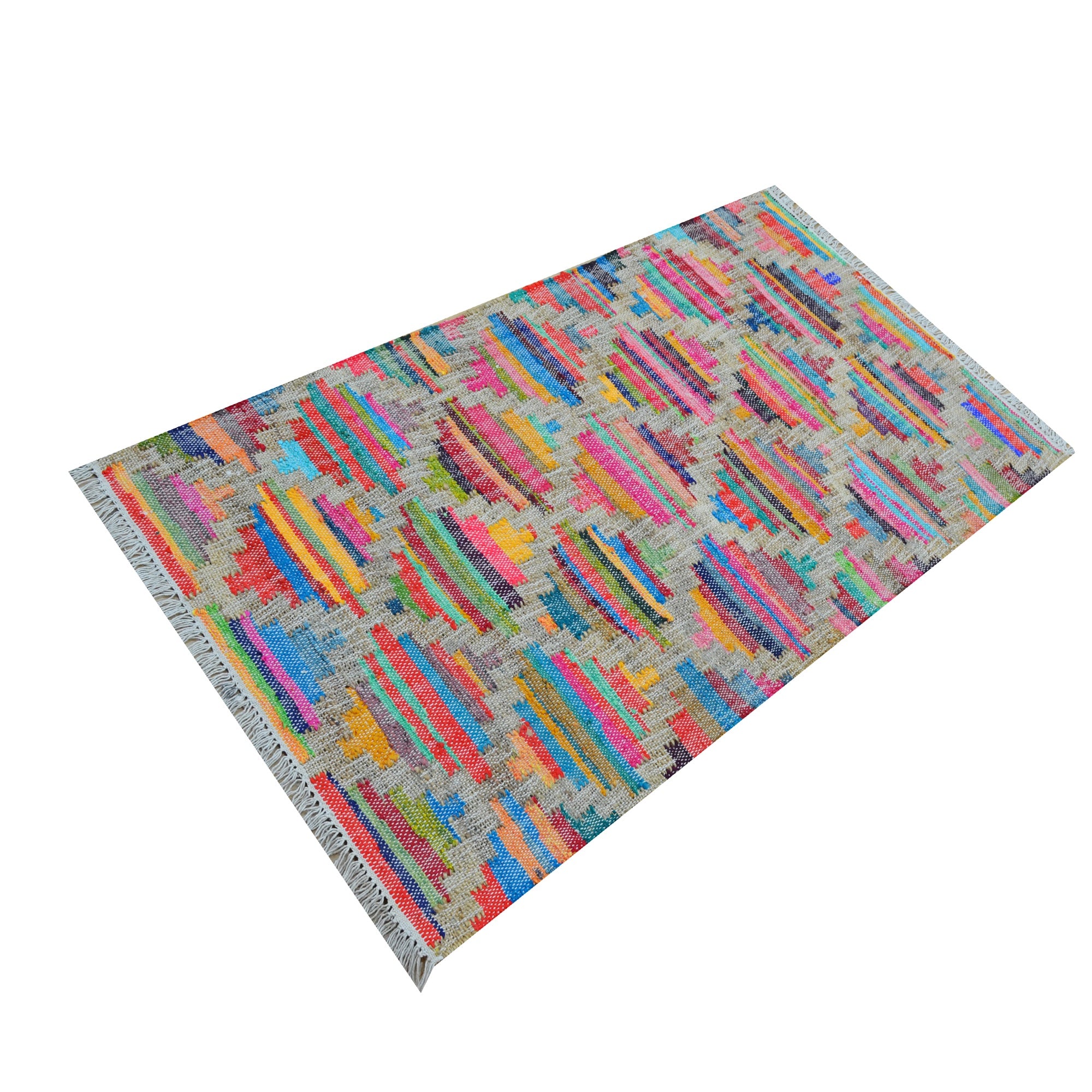 Handwoven Trendy Jute Rug-2020-Multi-80x150cm