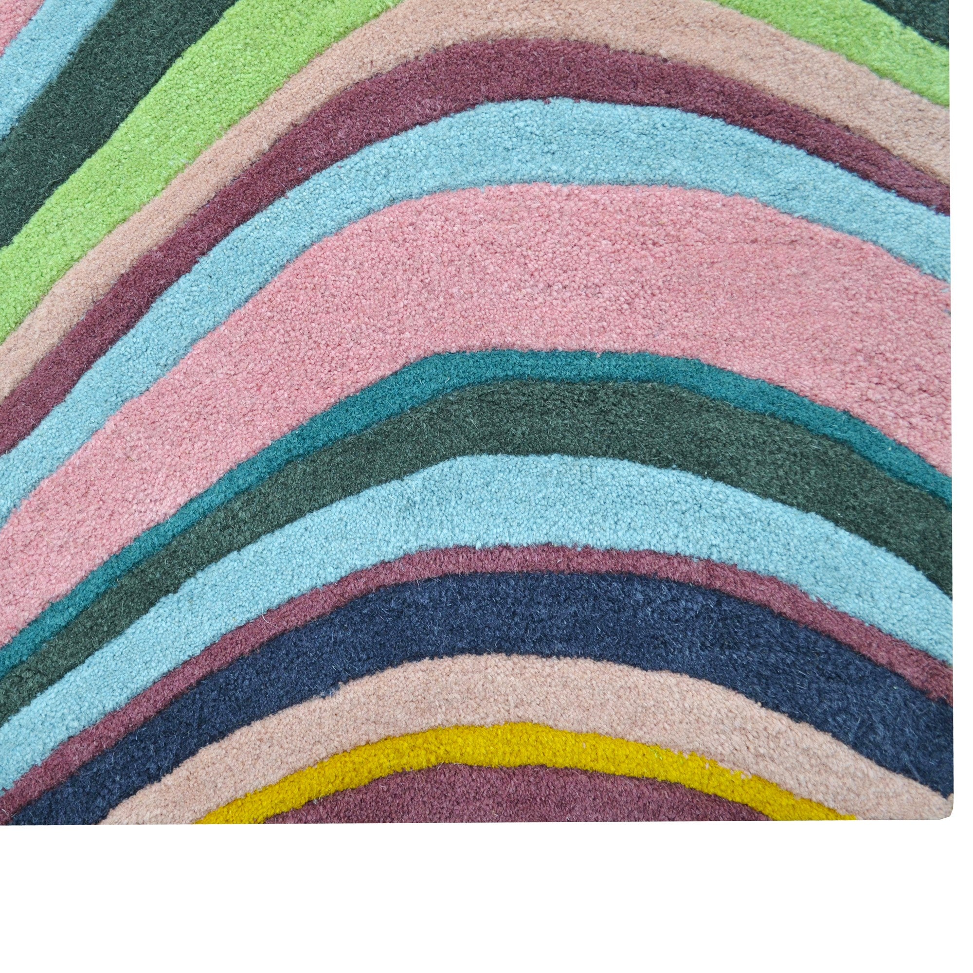 Handmade Cairns Wool Rug-6437-Multi-80x150cm