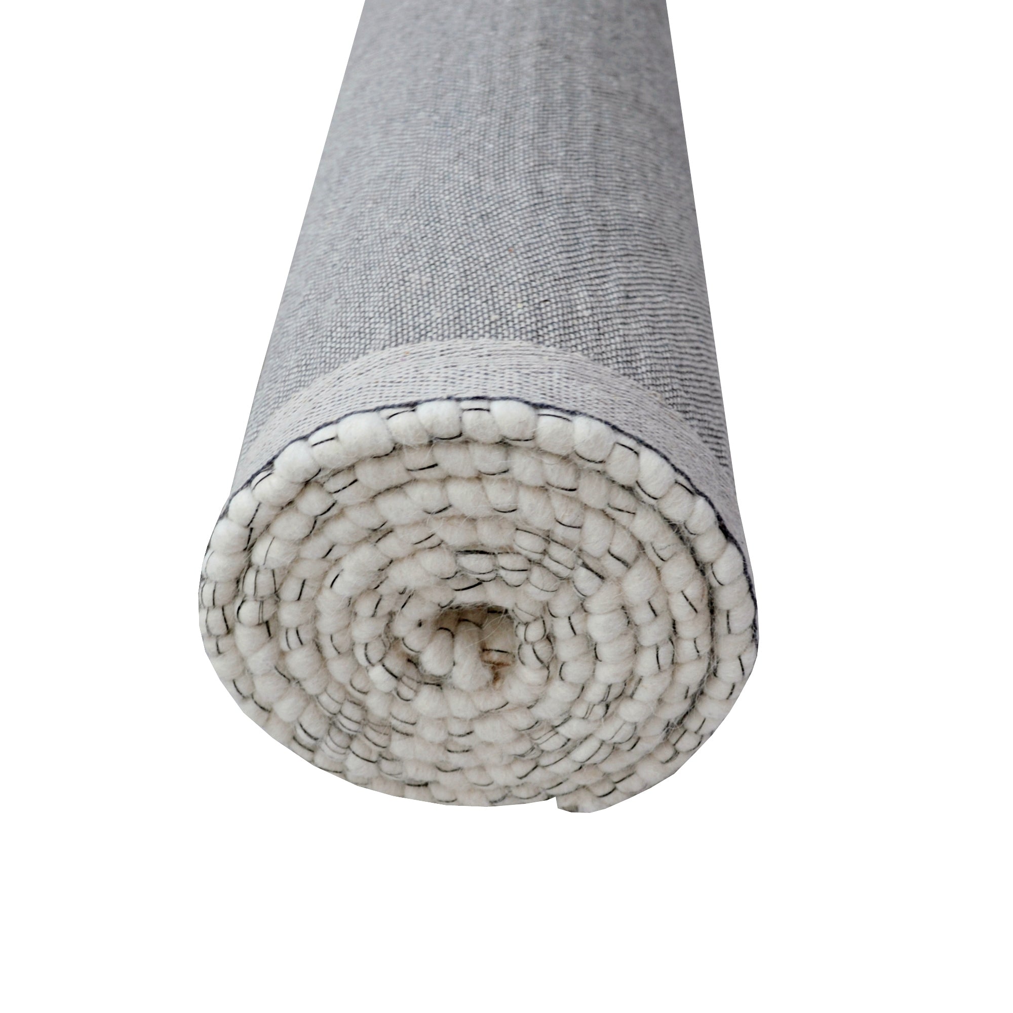 Modern Handwoven Wool Rug-Lismore 6382-Ivory-110x160cm