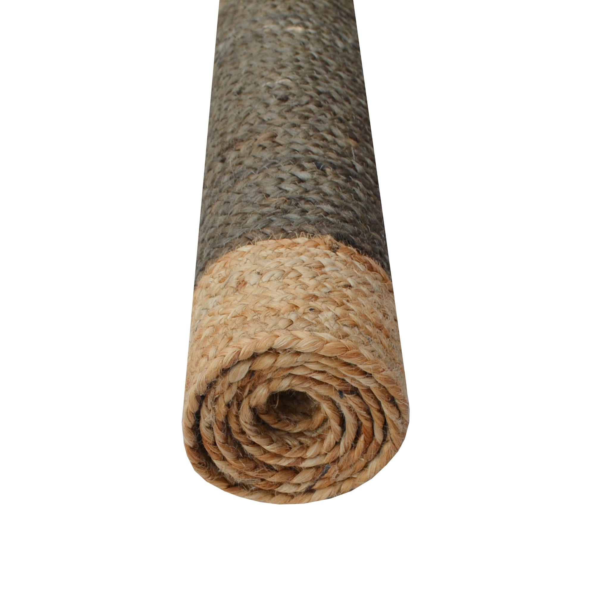 Handwoven Border Jute Rug-1147-Natural/Heena-80x150cm