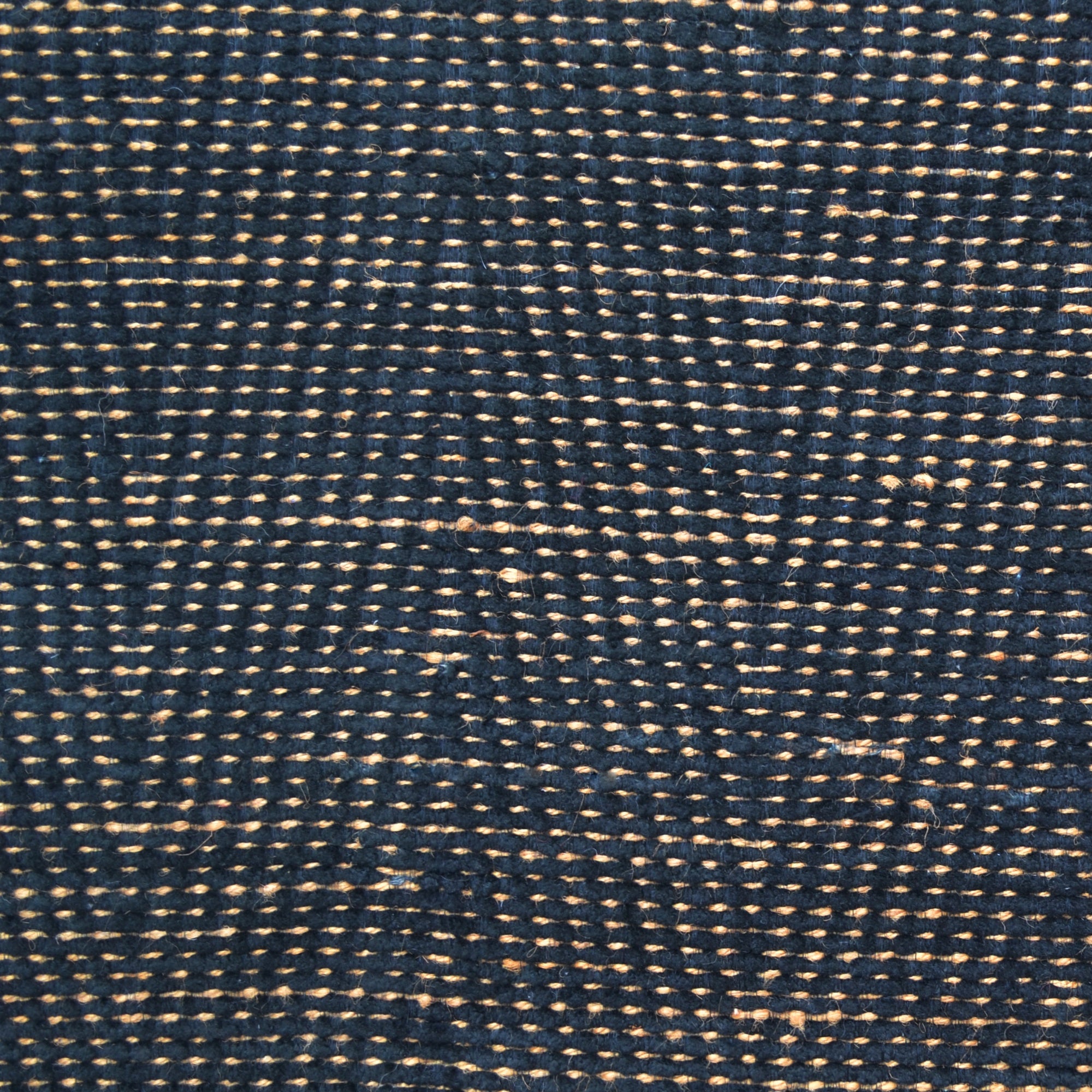 Handwoven Chevron Jute Rug-6419-Black/Natural-90x150cm