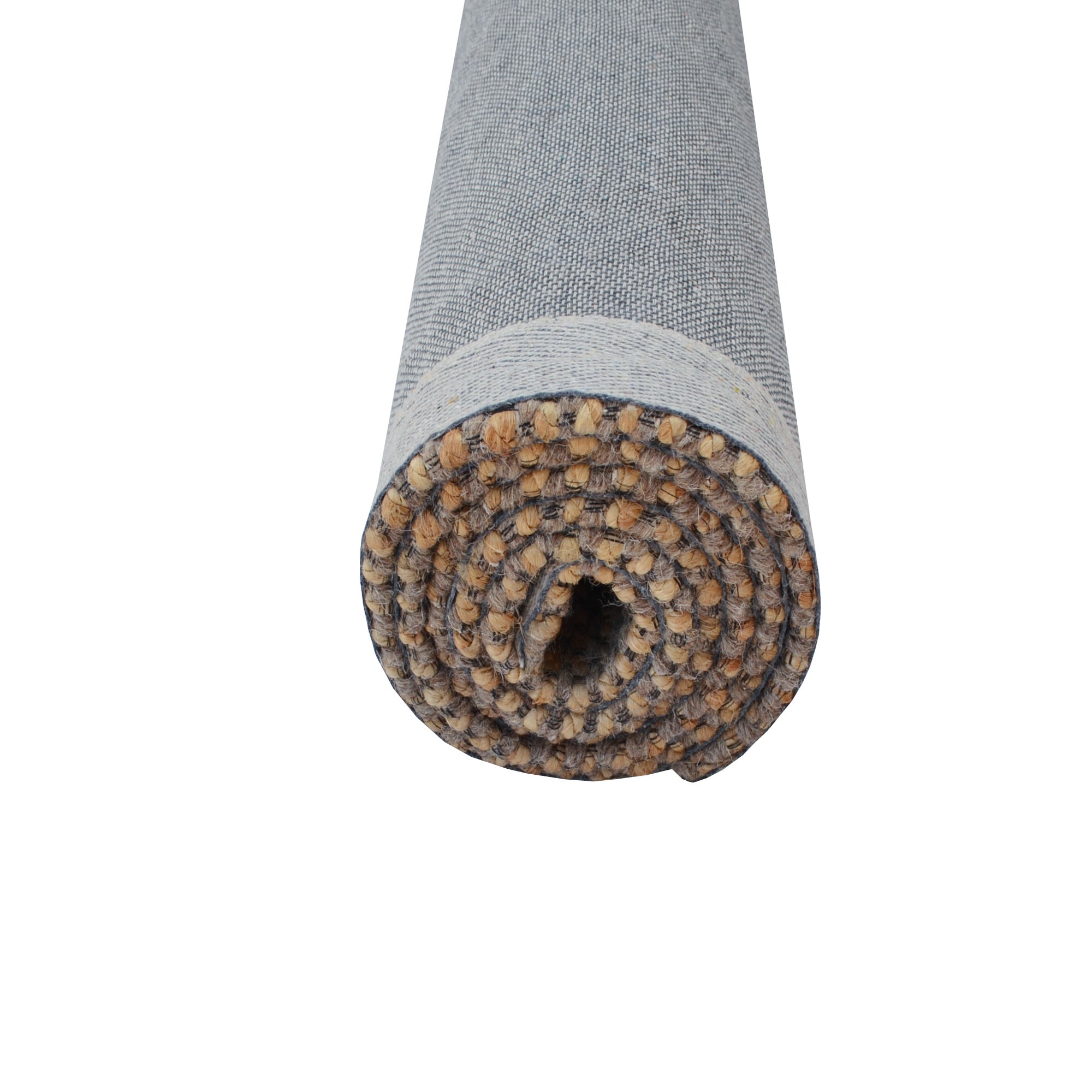 Handwoven Wool & Jute Rug-Cedar 509-Natural/Brown-110x160cm