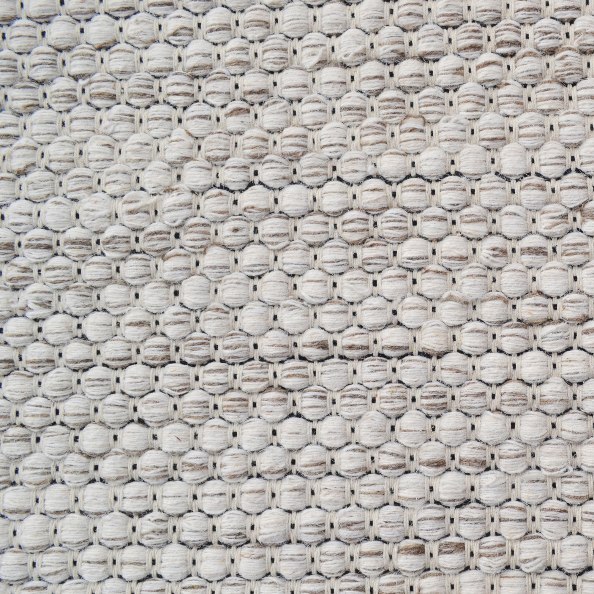 Handwoven Marble Wool Rug-6423-IVORY/SAND-60x90cm