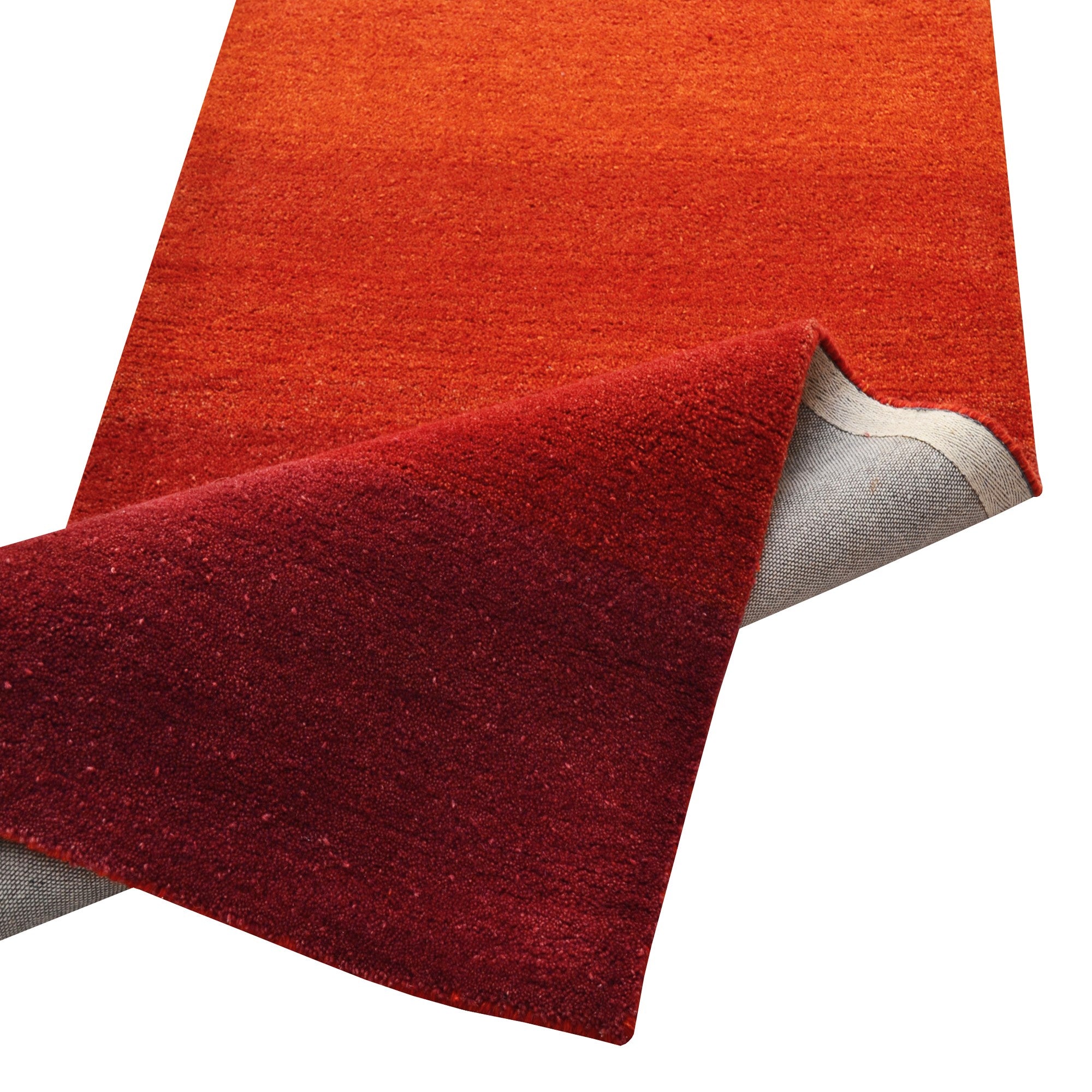 Handmade Gabbeh Wool Rug-128- IMPERIAL RED-80x150cm