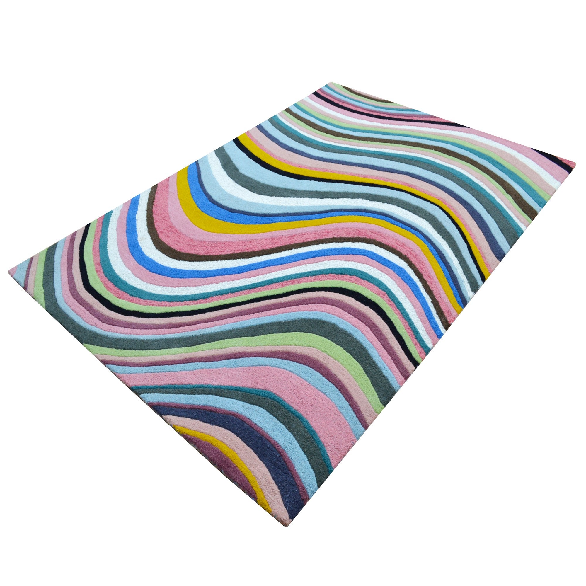 Handmade Cairns Wool Rug-6437-Multi-80x150cm