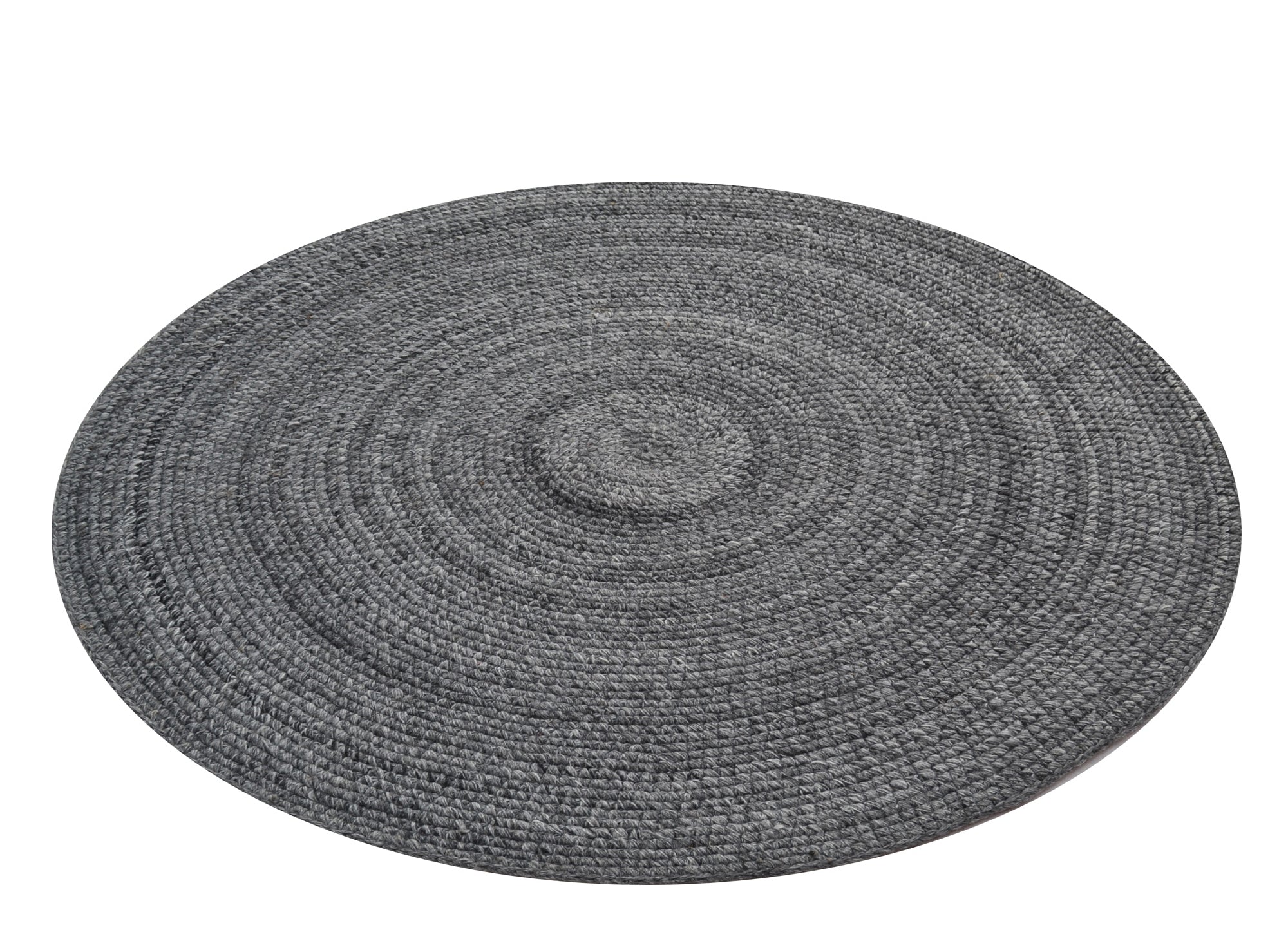 Ultra Chic Indoor/Outdoor Rug - Orbit 6223 - Ash Grey - 120x120cm