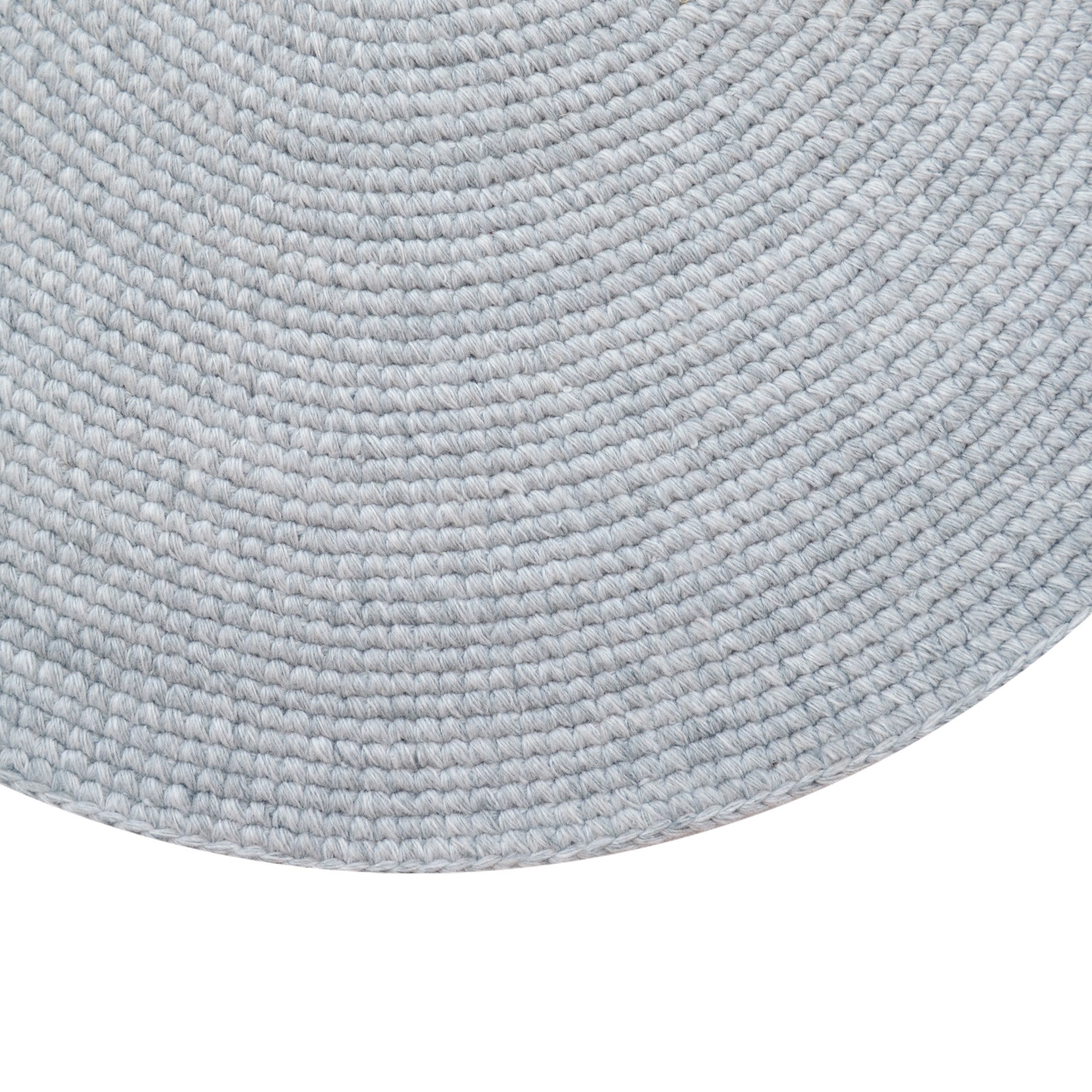 TrendyIndoor/OutdoorRoundRug-Orbit6223-Platinum-120x120cm
