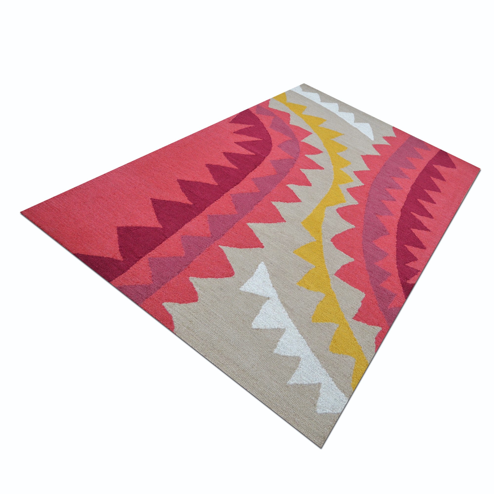 Handmade Dino Wool Rug-6426-Multi-110x160cm