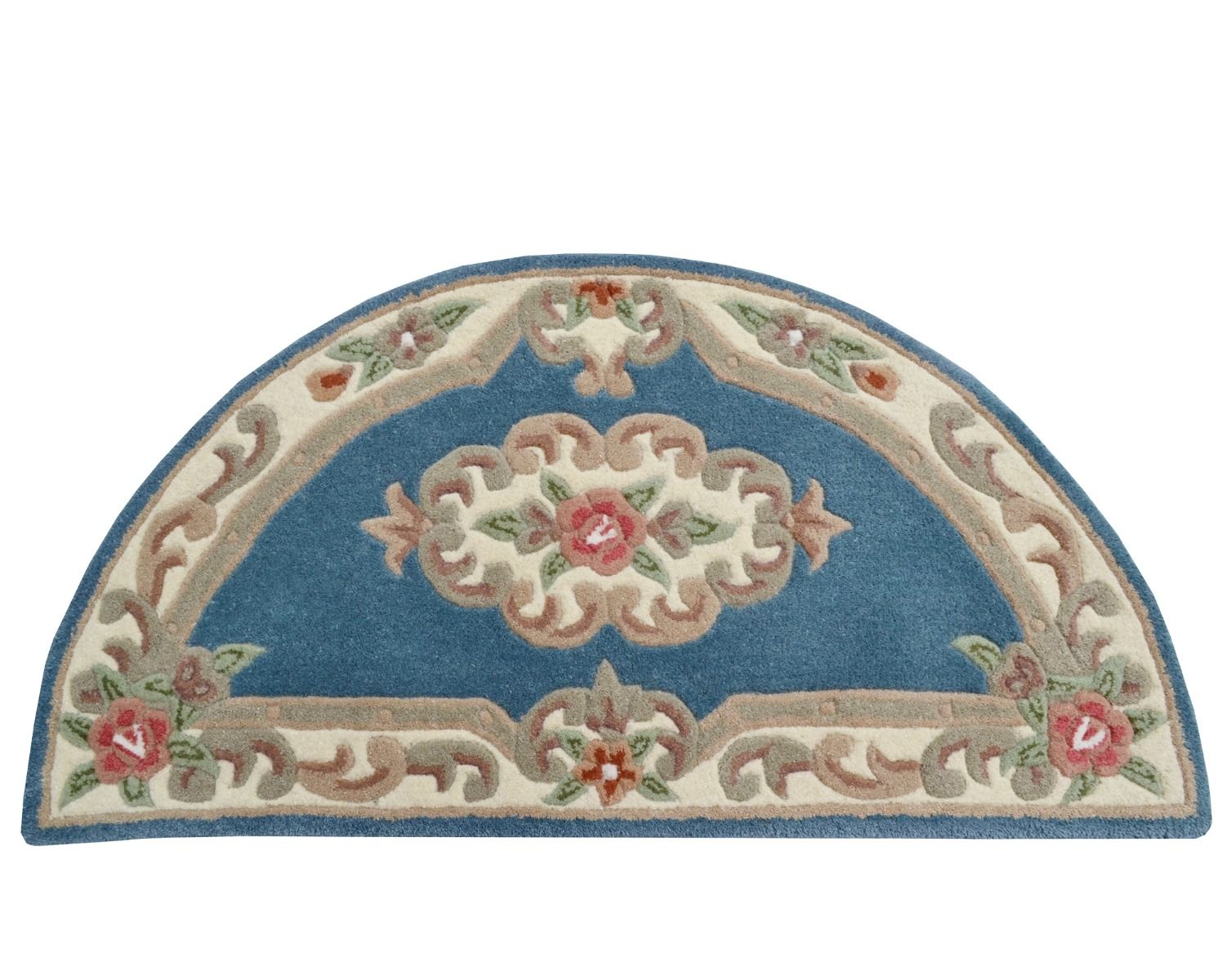 Traditional Handmade Wool Rug-Avalon-Blue