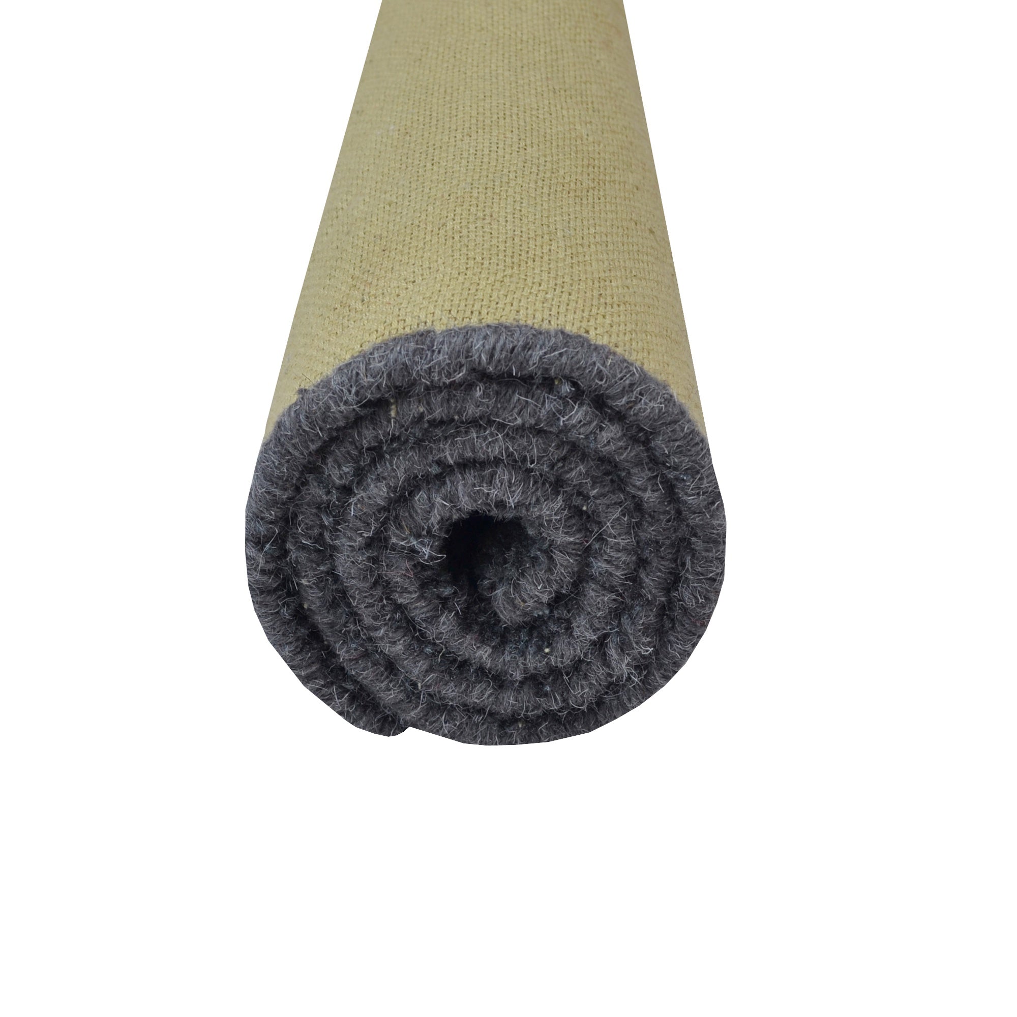Handmade Chevron Wool Rug- 6439- Iron Grey-60x90cm