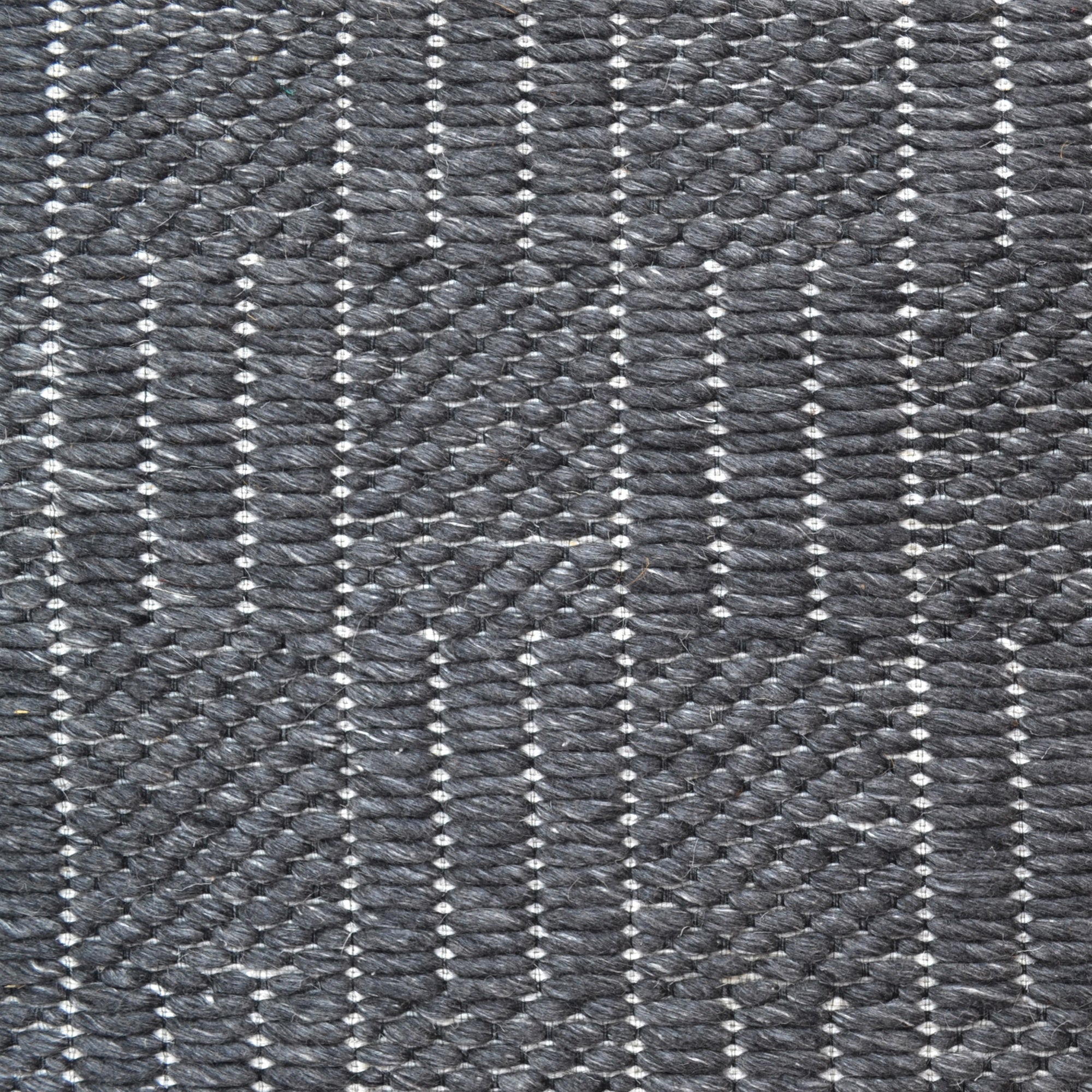 Handwoven Wool Rug-Ruskin 501-Charcoal-110X160cm