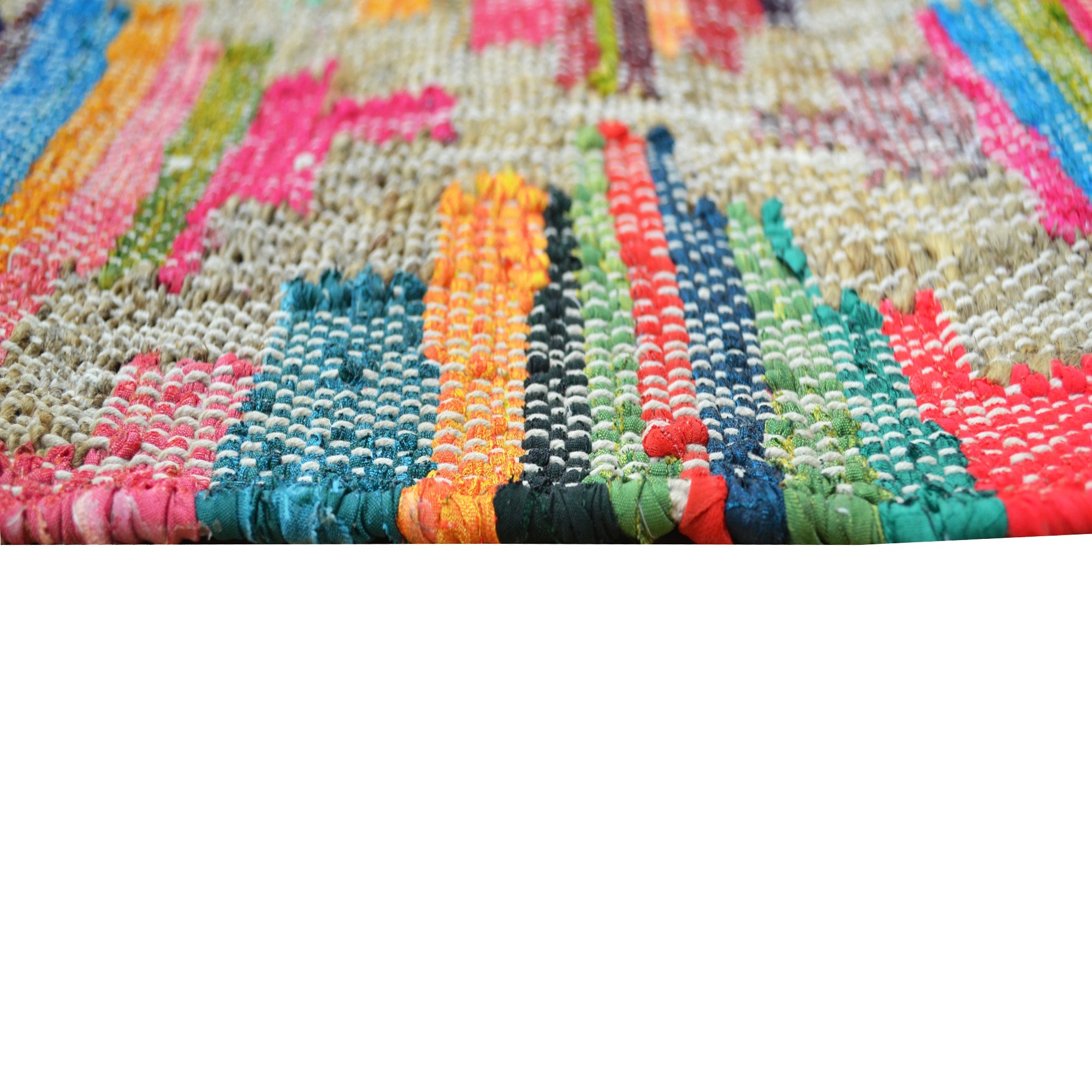 Handwoven Trendy Jute Rug-2020-Multi-80x150cm