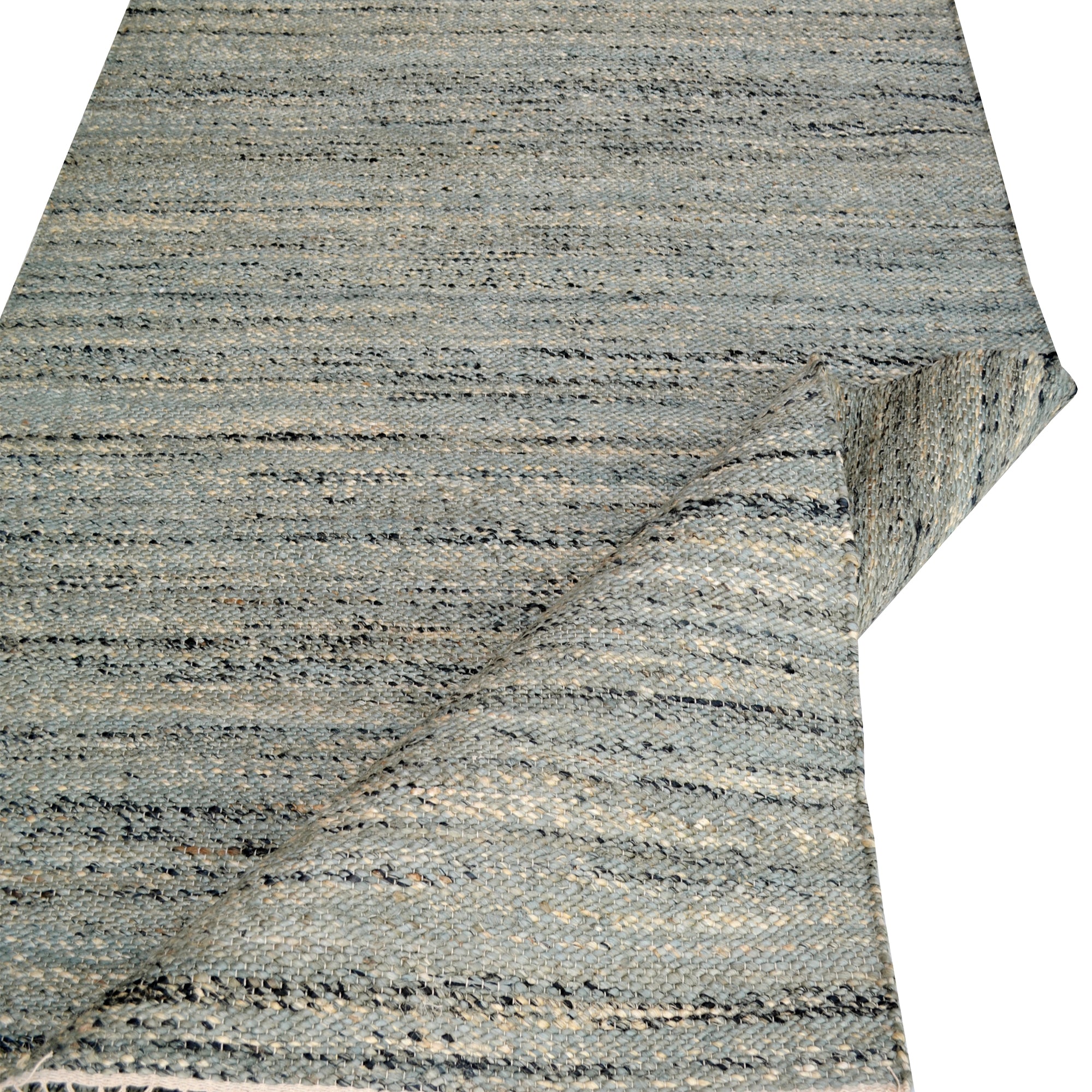 Natural Handwoven Jute Rug-Falcon 1130-Green-110x160cm