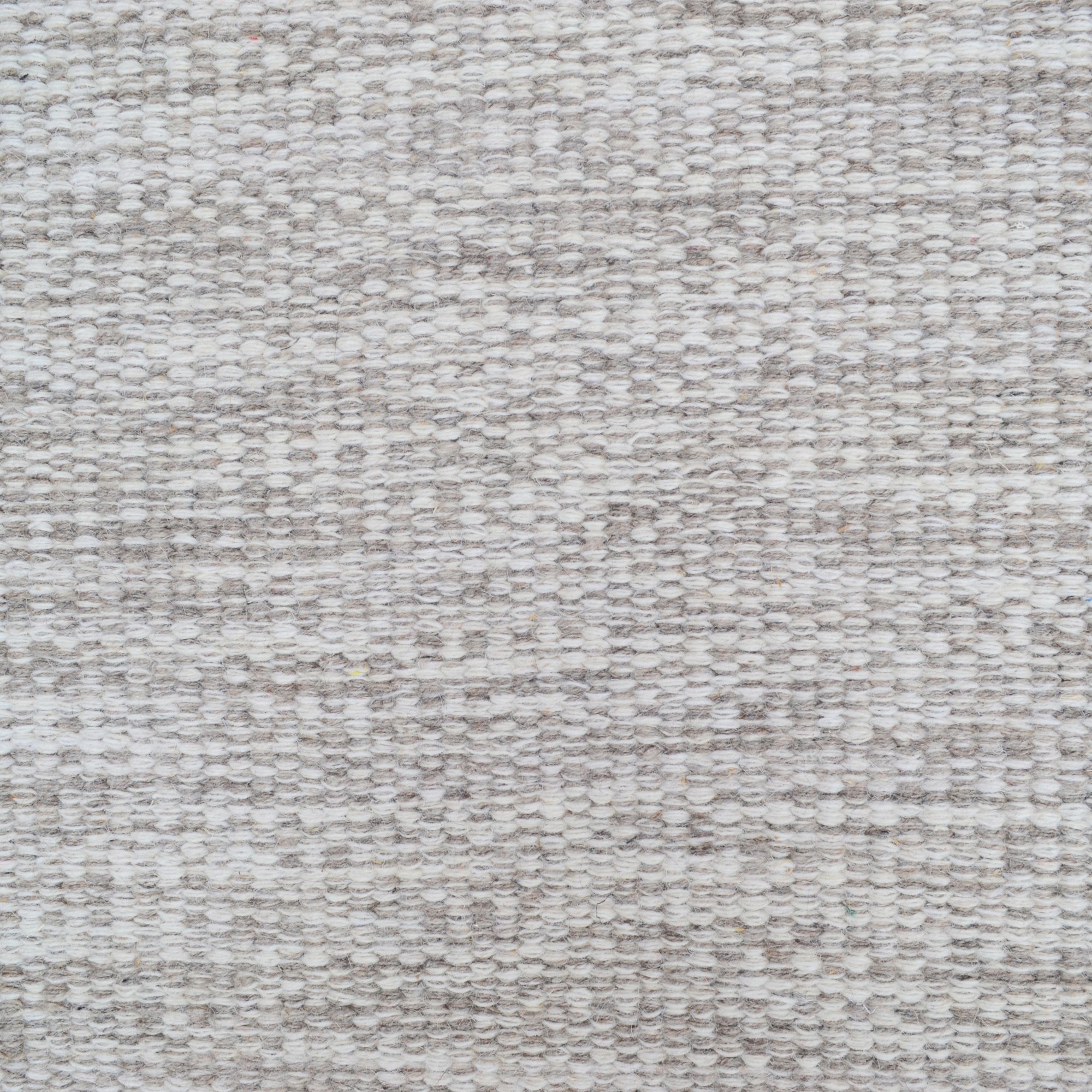 Handwoven Scandi Wool Rug- 6444- Ivory/ Metal Grey-80x150cm