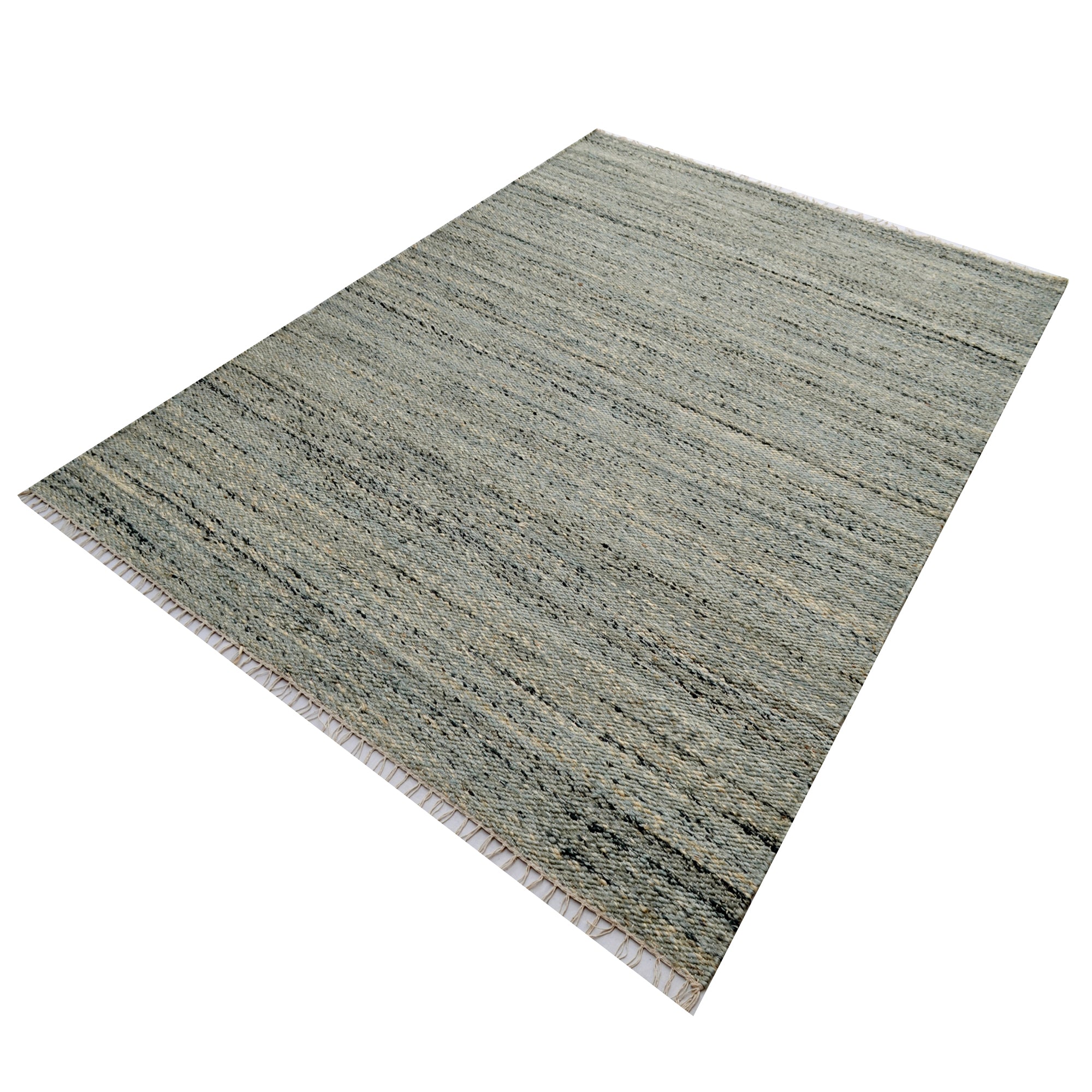 Natural Handwoven Jute Rug-Falcon 1130-Green-110x160cm