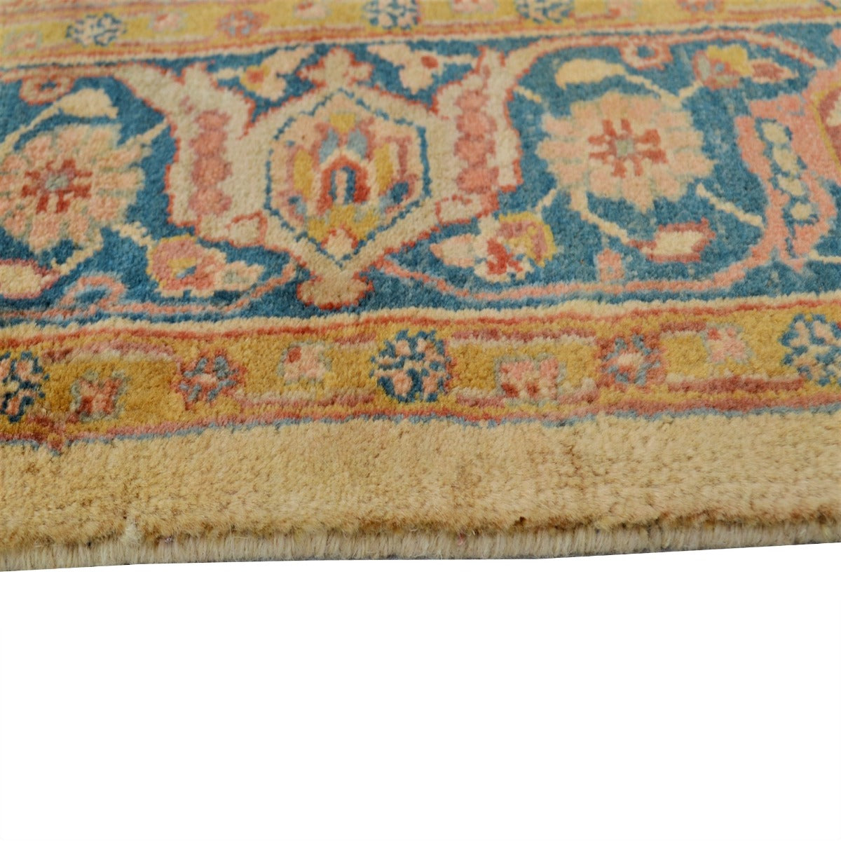 Handknotted Alexandria 203-Cream Blue Rug-180x250cm