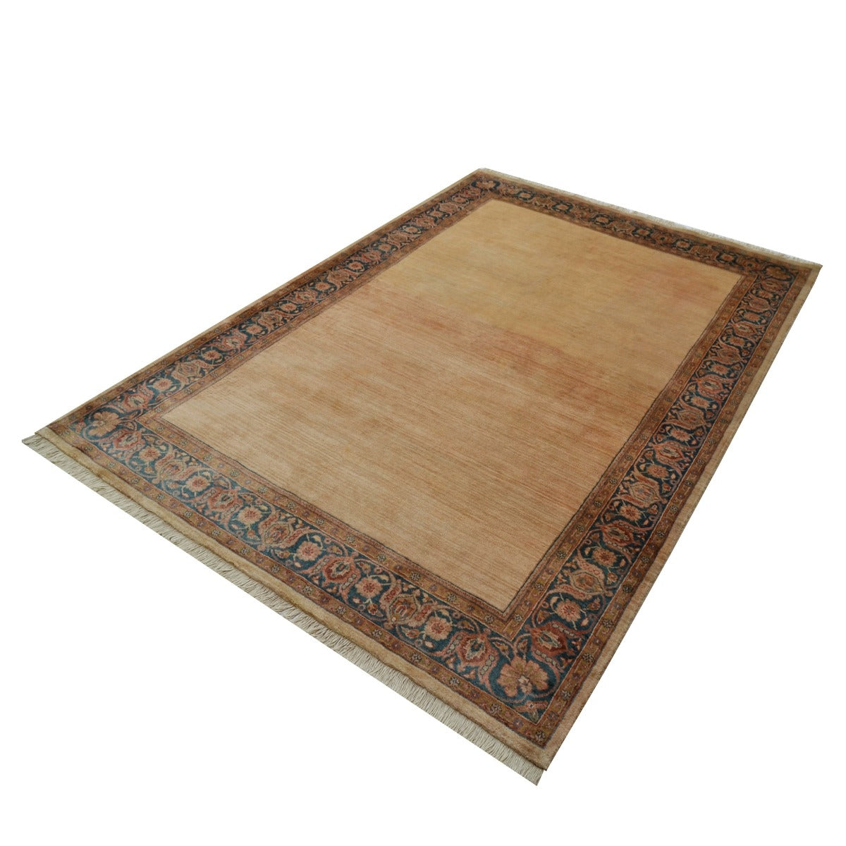 Handknotted Alexandria 203-Cream Blue Rug-180x250cm