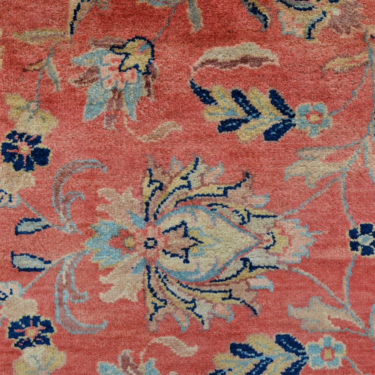 Handknotted Astana 204-Rust Blue Rug-175x255cm