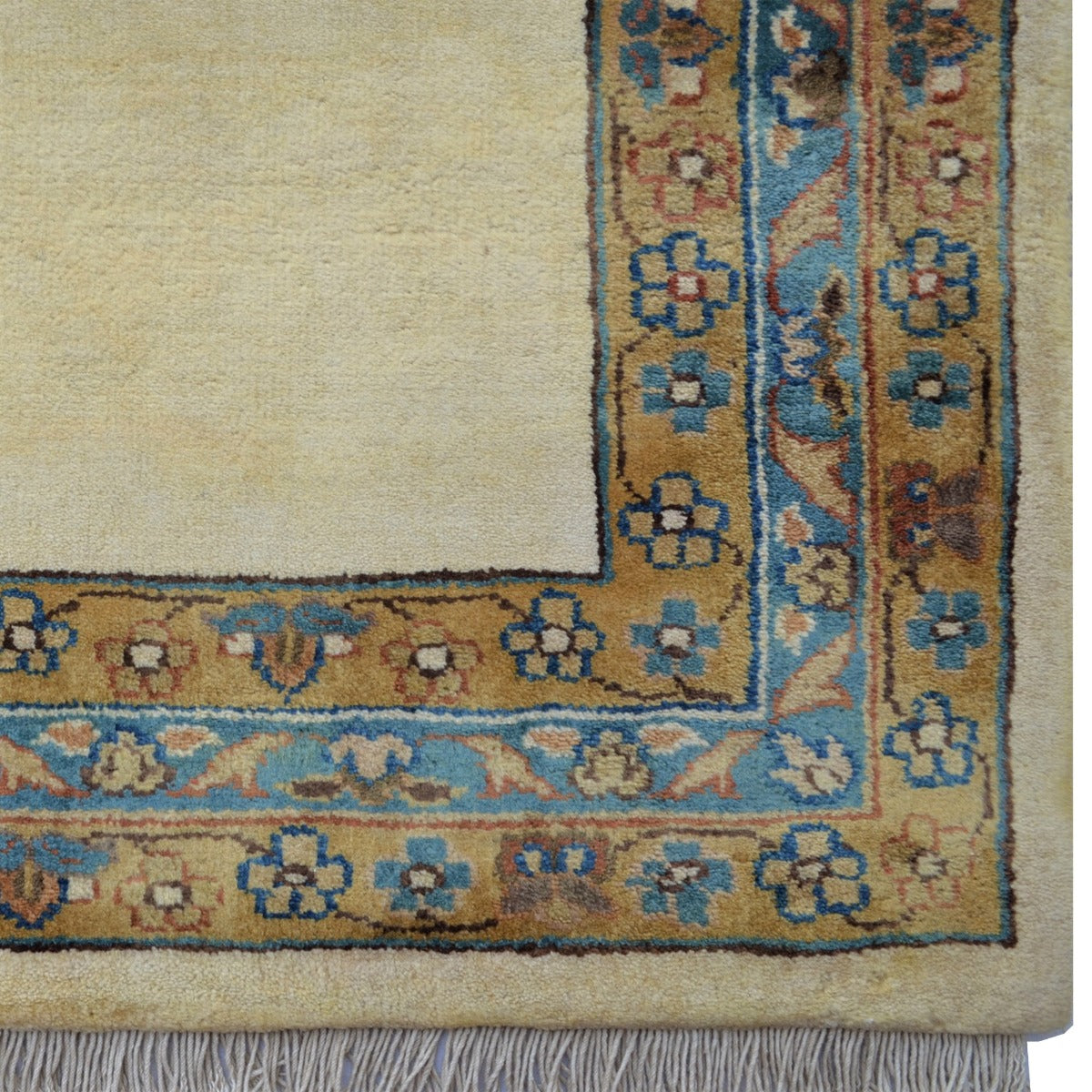 Handknotted Calgary 207 Rug-Cream Blue-170x235cm