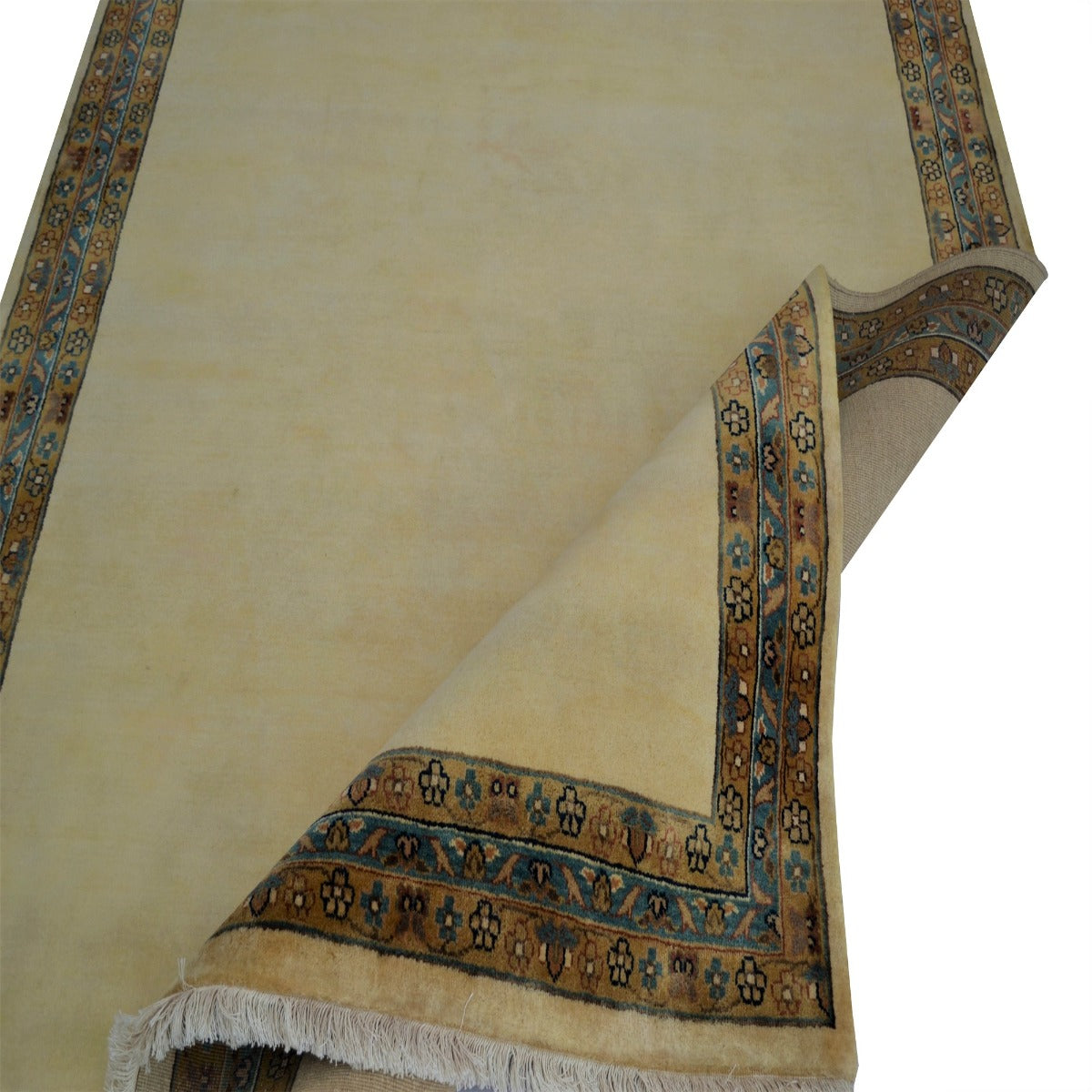 Handknotted Calgary 207 Rug-Cream Blue-170x235cm
