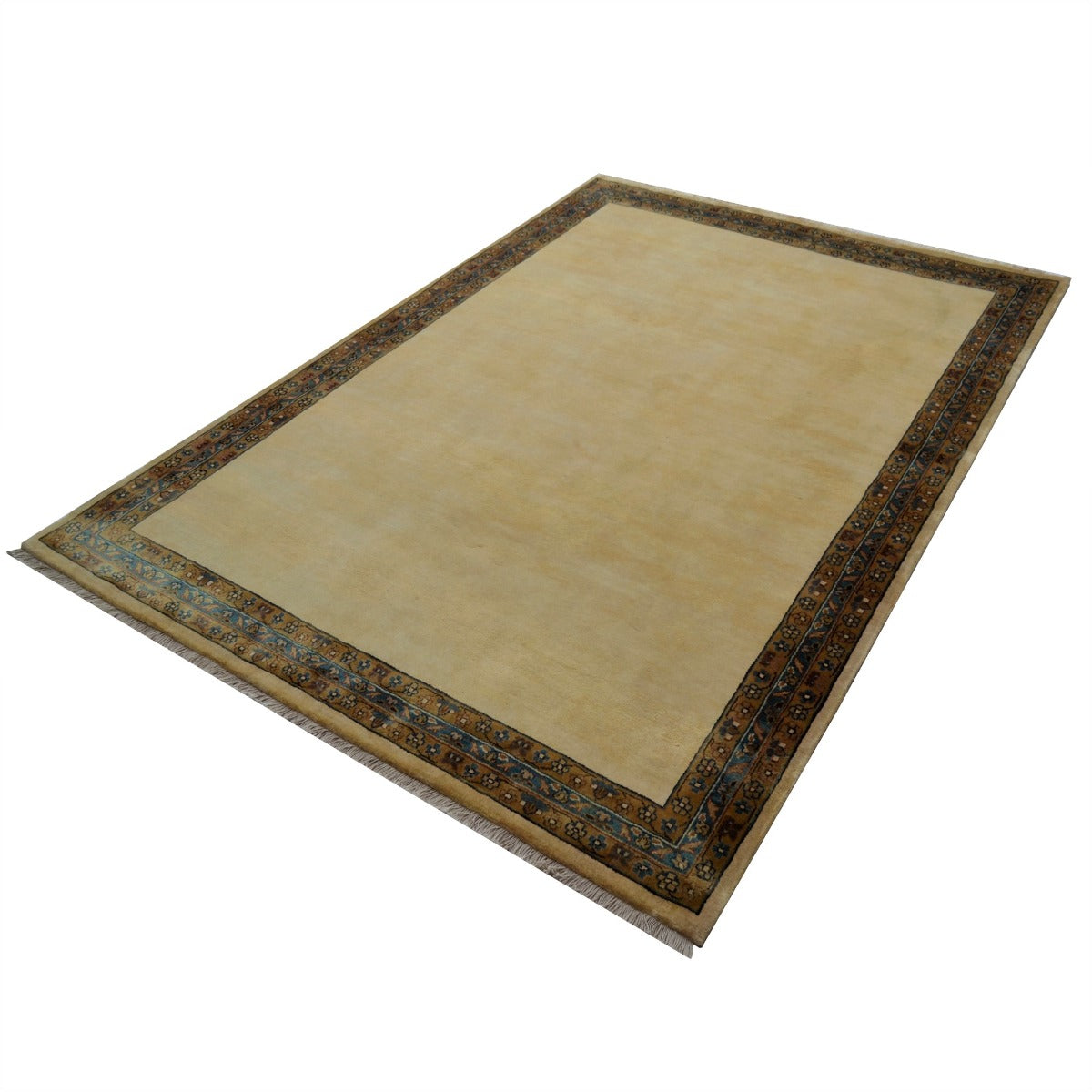 Handknotted Calgary 207 Rug-Cream Blue-170x235cm