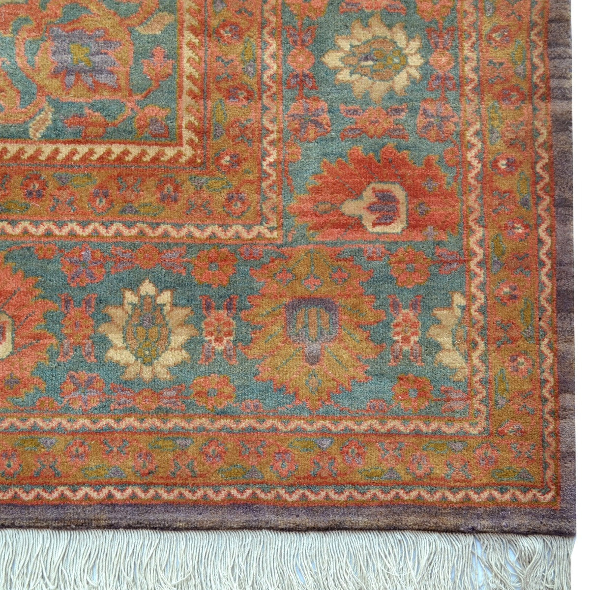 Handknotted Colombo 211 Rug-Blue Green-170x235cm