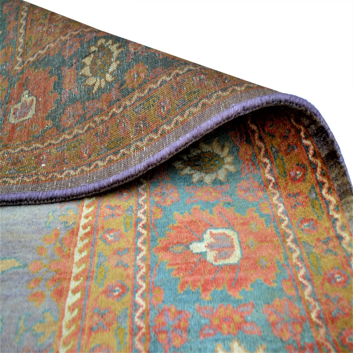 Handknotted Colombo 211 Rug-Blue Green-170x235cm