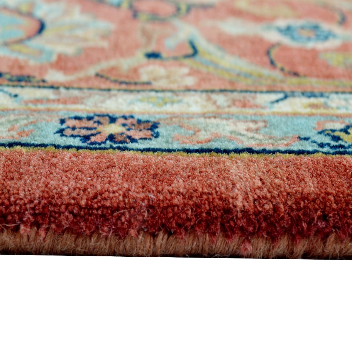 Handknotted Izmir 216 Rug-Rust Rectangle-177x255cm