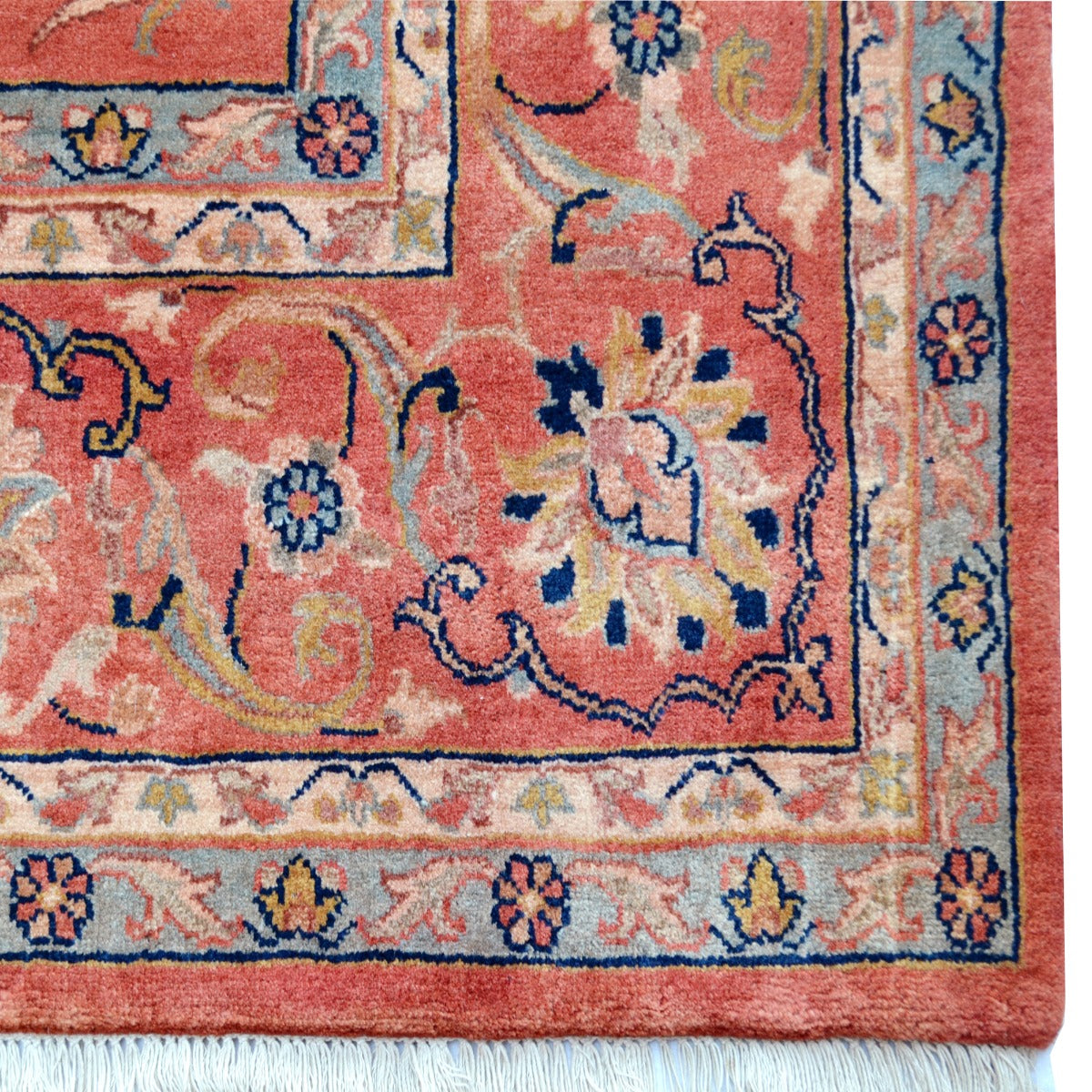 Handknotted Izmir 216 Rug-Rust Rectangle-177x255cm