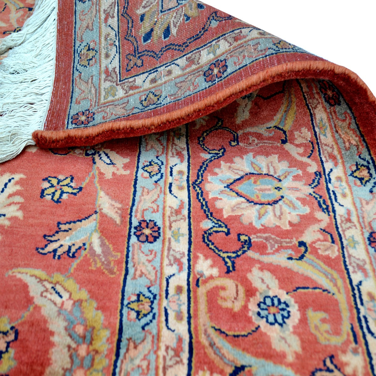 Handknotted Izmir 216 Rug-Rust Rectangle-177x255cm