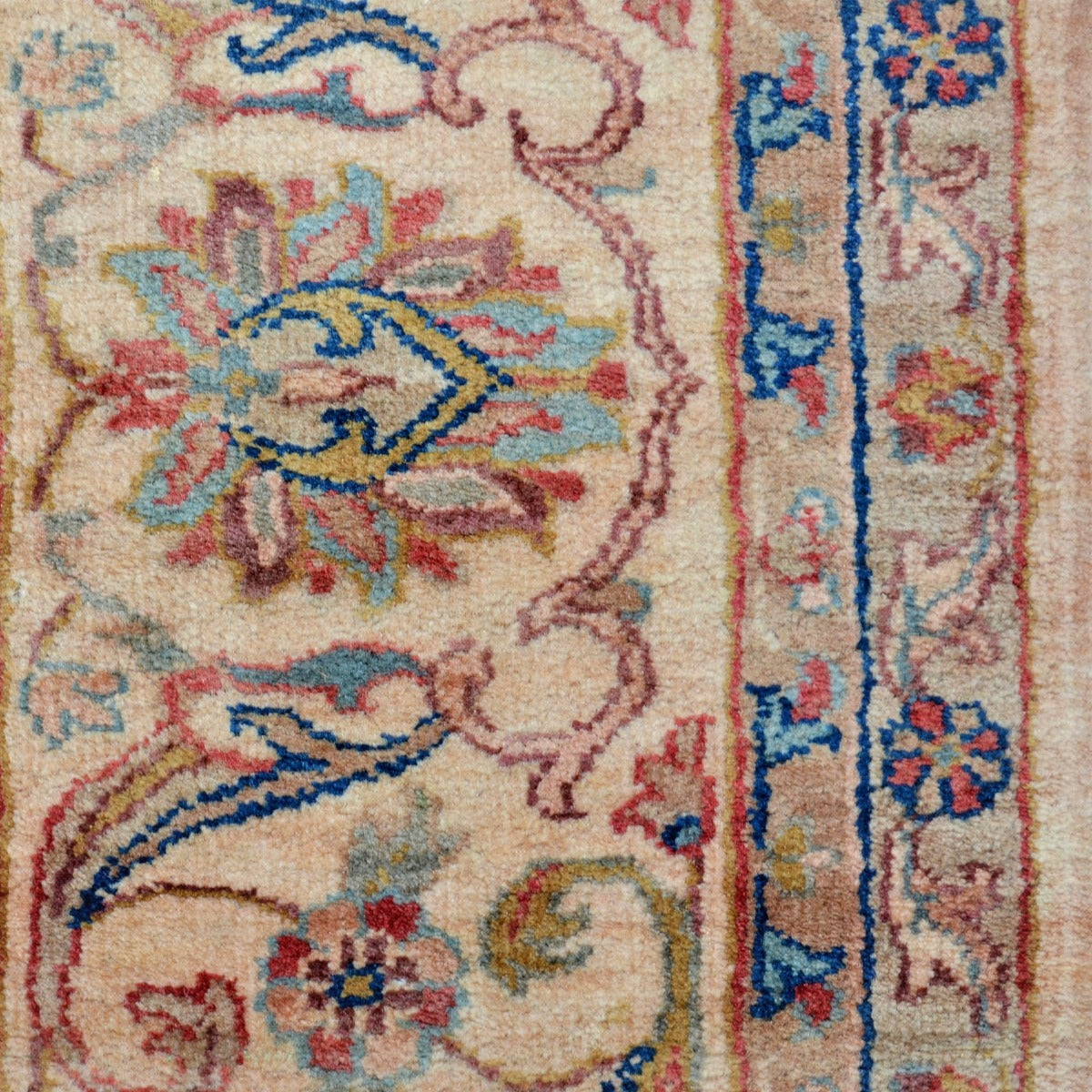 Handknotted Jodhpur 212 Rug-Cream Cream-177x245cm