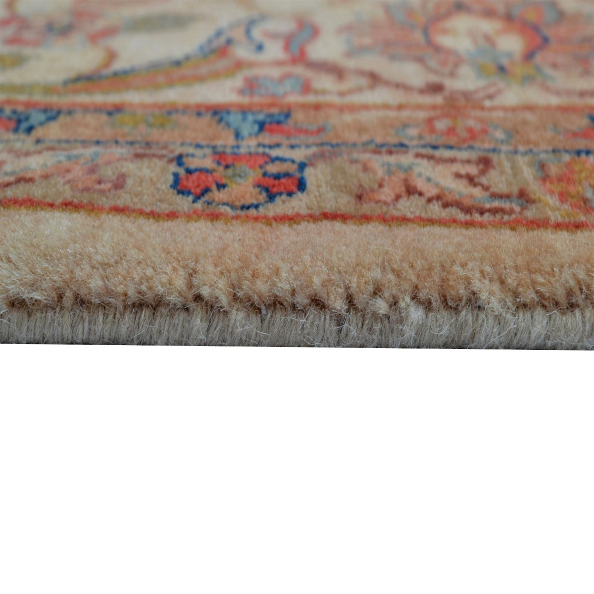Handknotted Jodhpur 212 Rug-Cream Cream-177x245cm