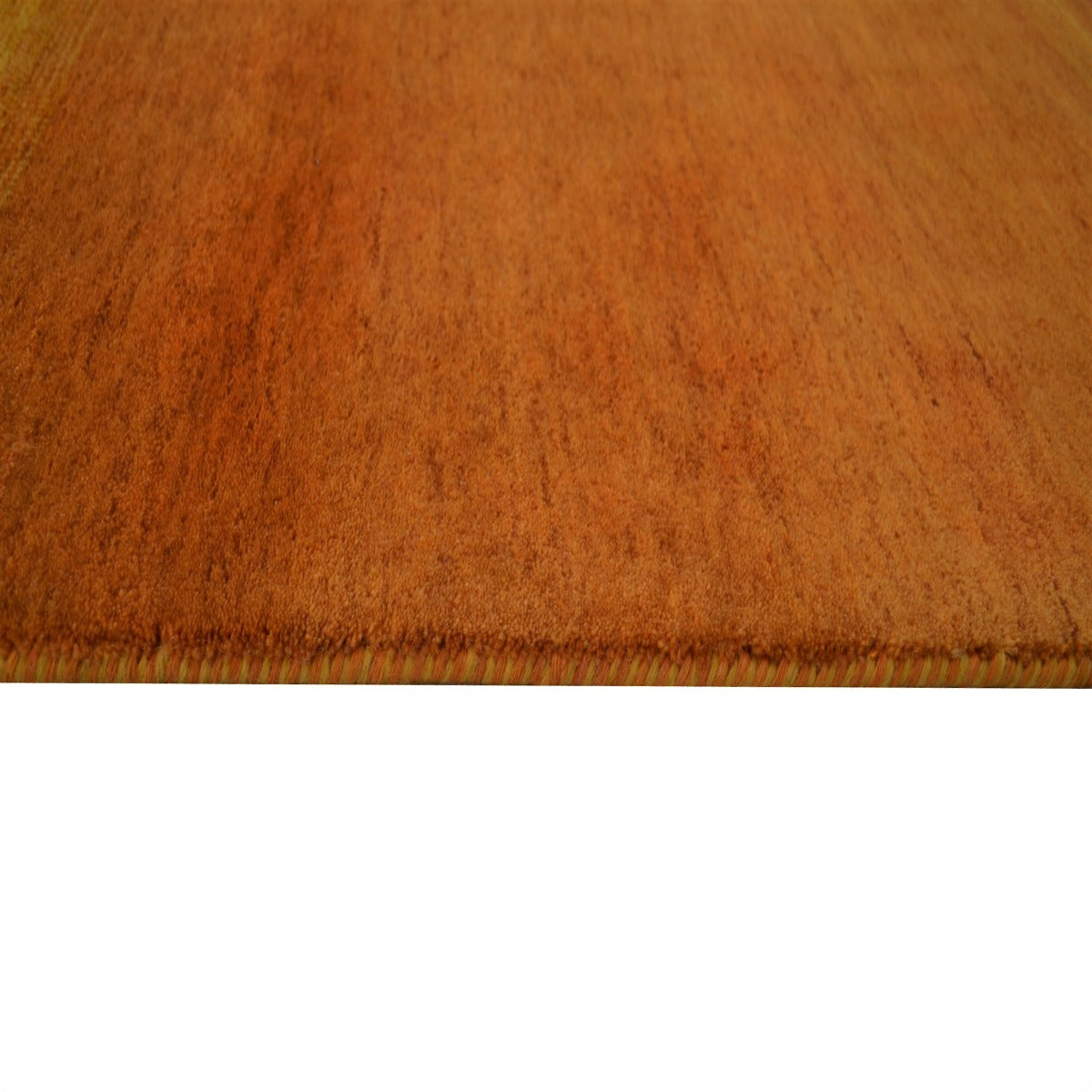 Handknotted Lori buff wool Rug - Gold - 120x180cm