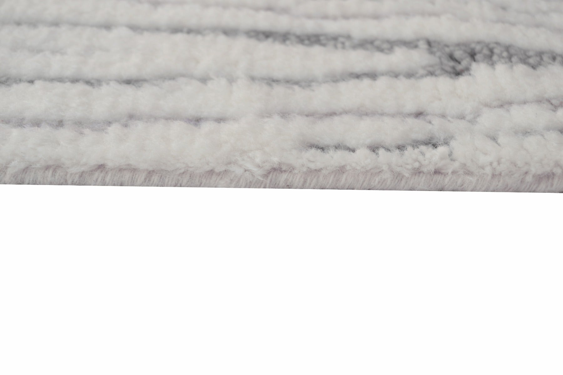 Laxmi - Handknotted Fine Wool Rug - Ivory - 160x230cm