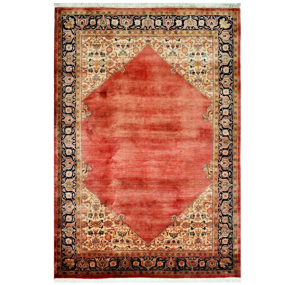 Handknotted Moldova 214 Rug-Rust Blue-172x257cm