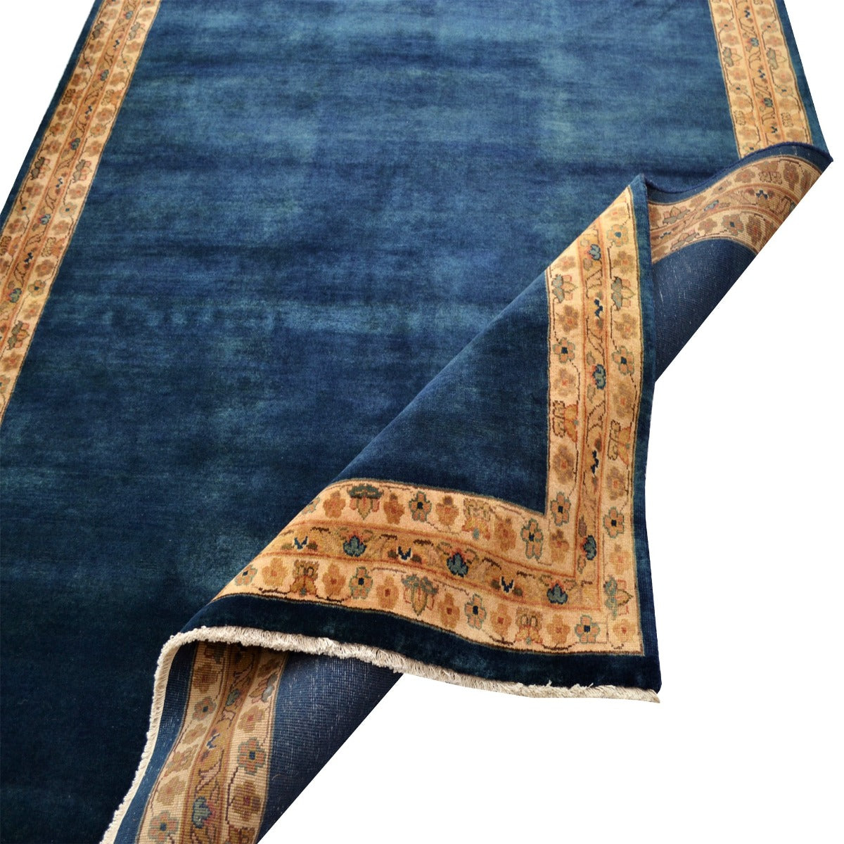 Handknotted Osaka 208 Rug-Blue Cream-170x235cm