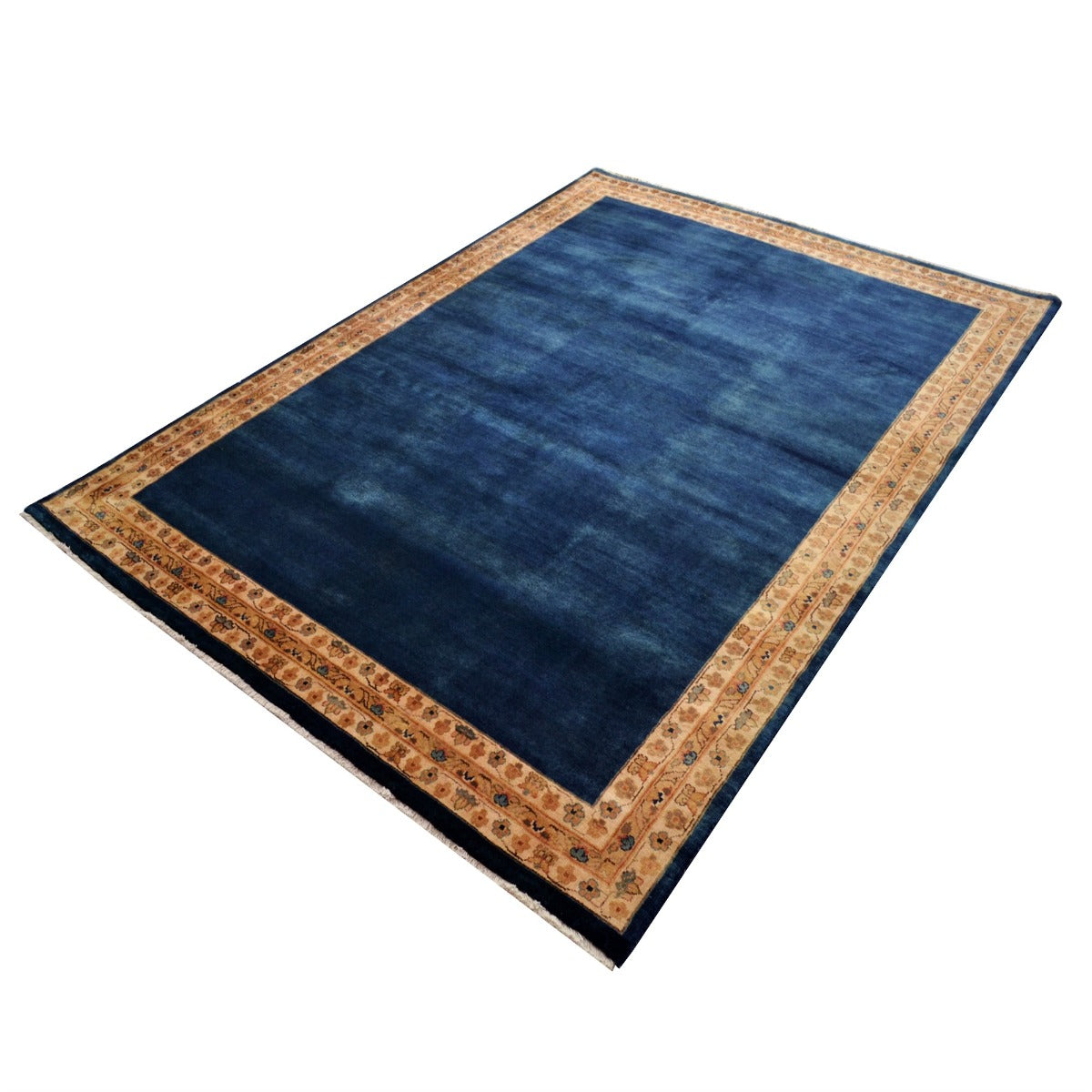 Handknotted Osaka 208 Rug-Blue Cream-170x235cm