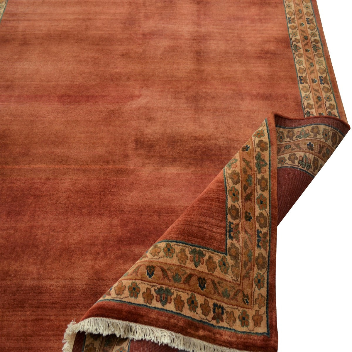 Handknotted Sharjah 205- Rust Cream -171x238cm