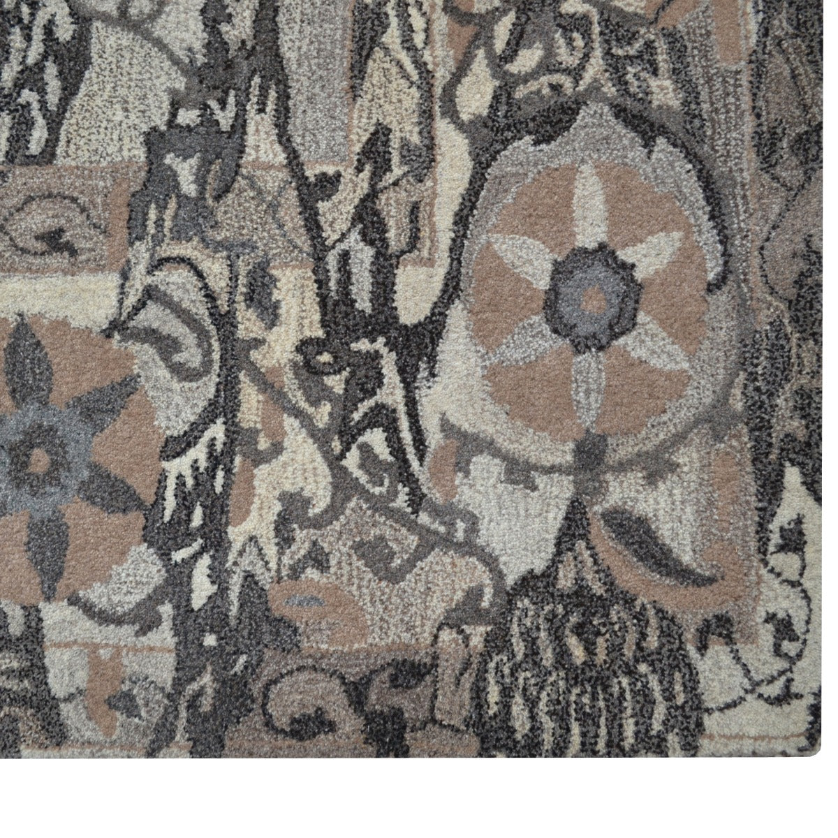 Handmade Wool Rug-202202-NAT-150x240cm