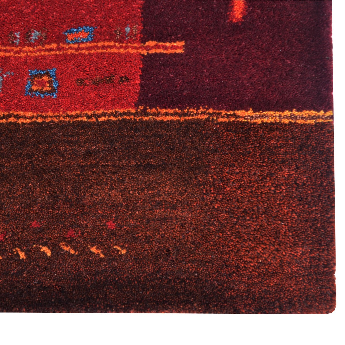 Handmade Wool Rug-202207-Red-160x230cm