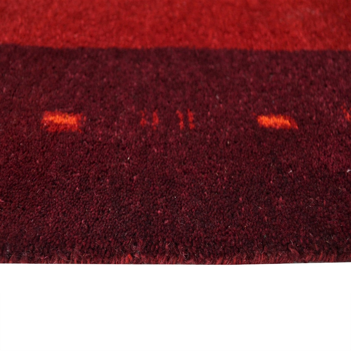 Handmade Wool Rug-202207-Red-160x230cm