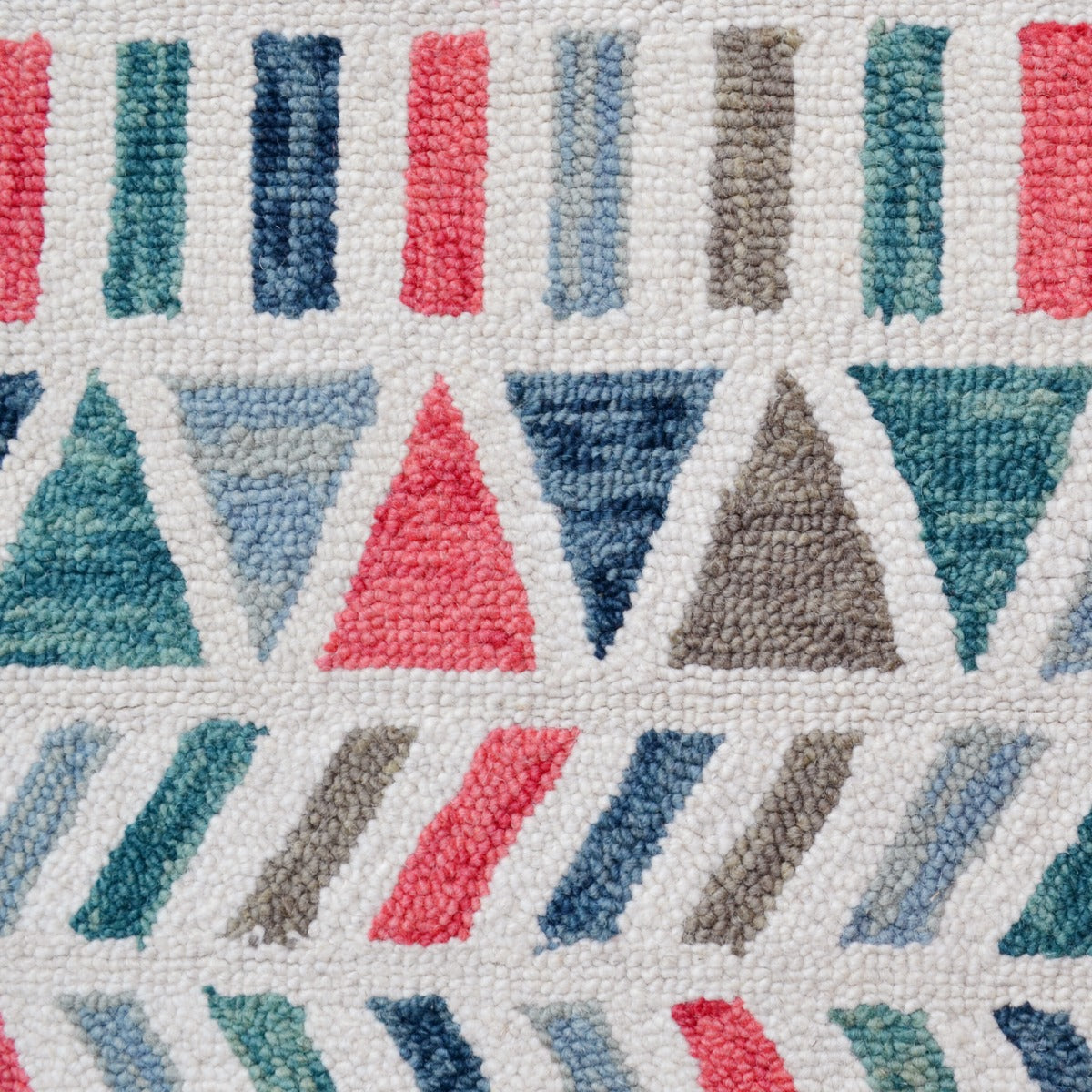 Handmade Abstract Wool Rug-6291-Multi-110x160cm