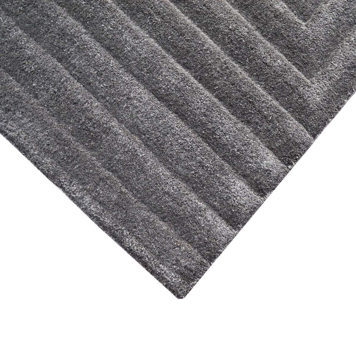 Ascent Contemporary Handmade Wool Rug - 6240 - Smoke - 110x160cm