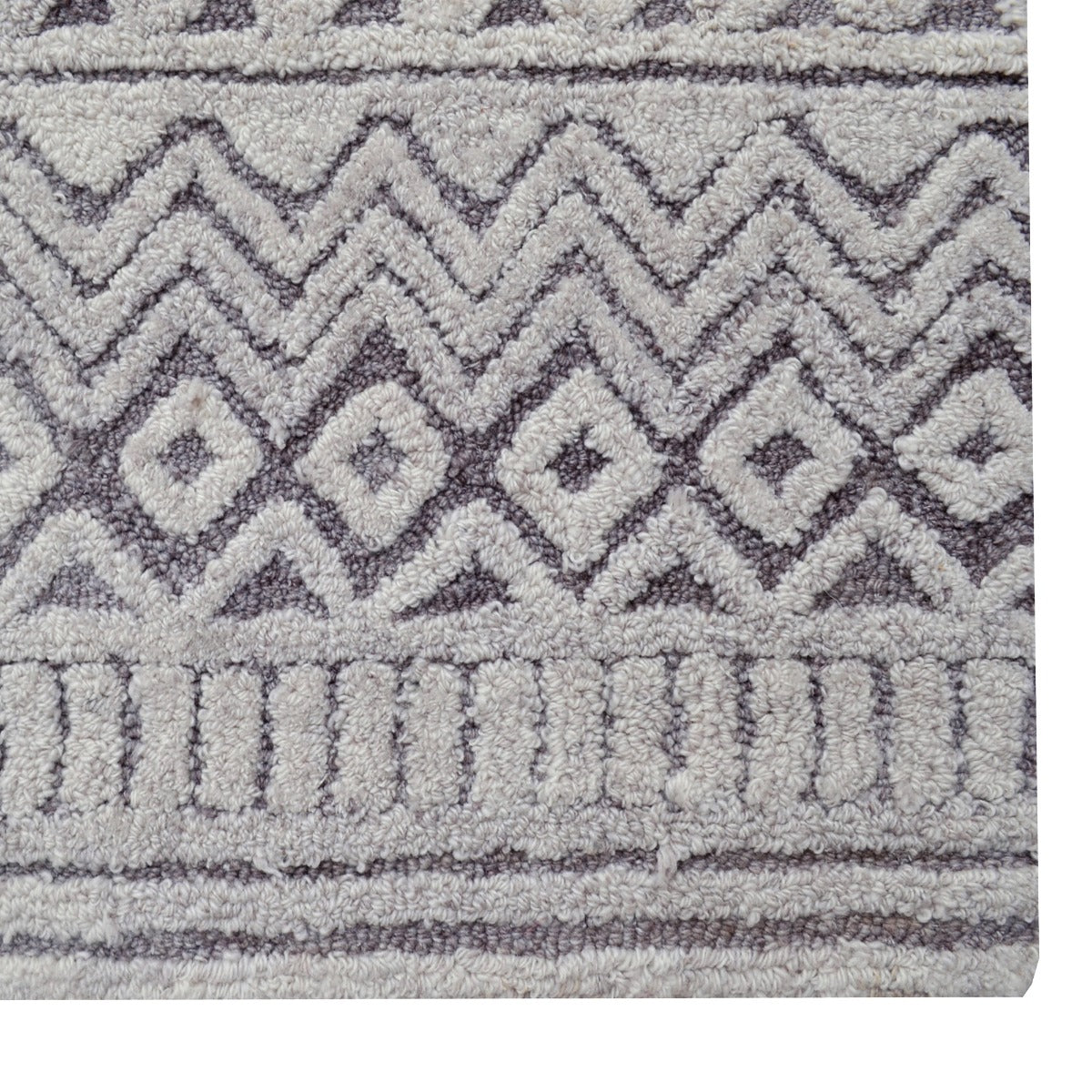 Modern Handmade Rug-Addison 6358-Latte-110x160cm