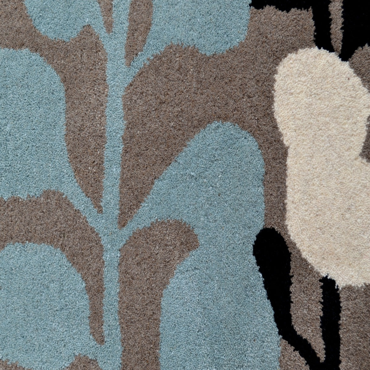 Handmade Modern Circular Rugs-Decotex 6377-Brown Multi-100x100cm