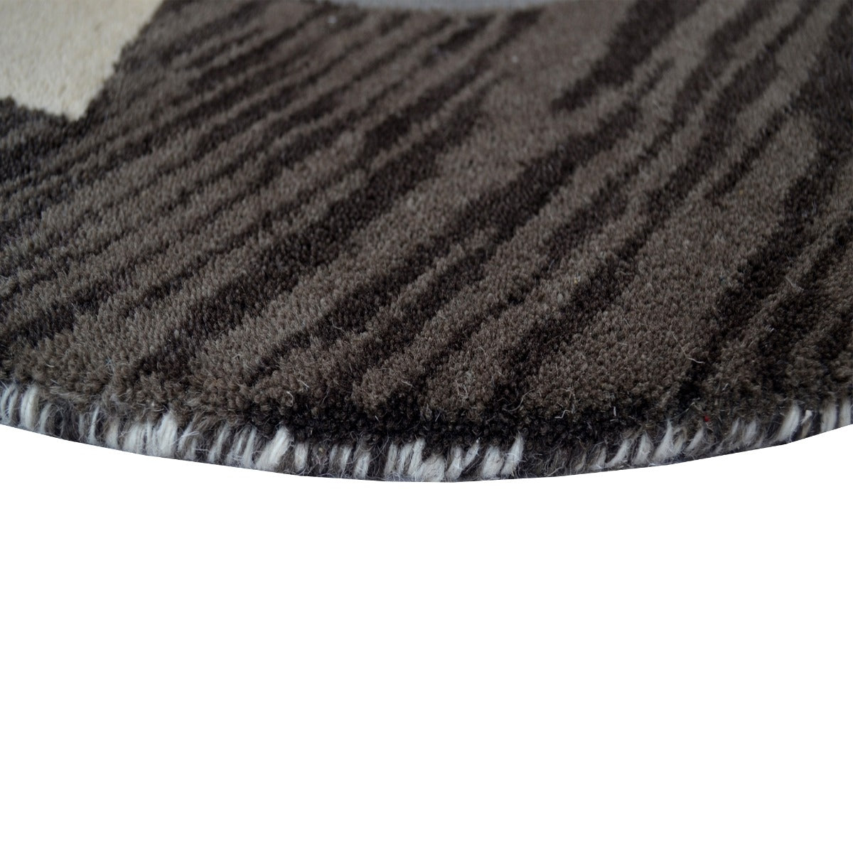 Handmade Modern Round Rug-Decotex 6398-Multi-100x100cm