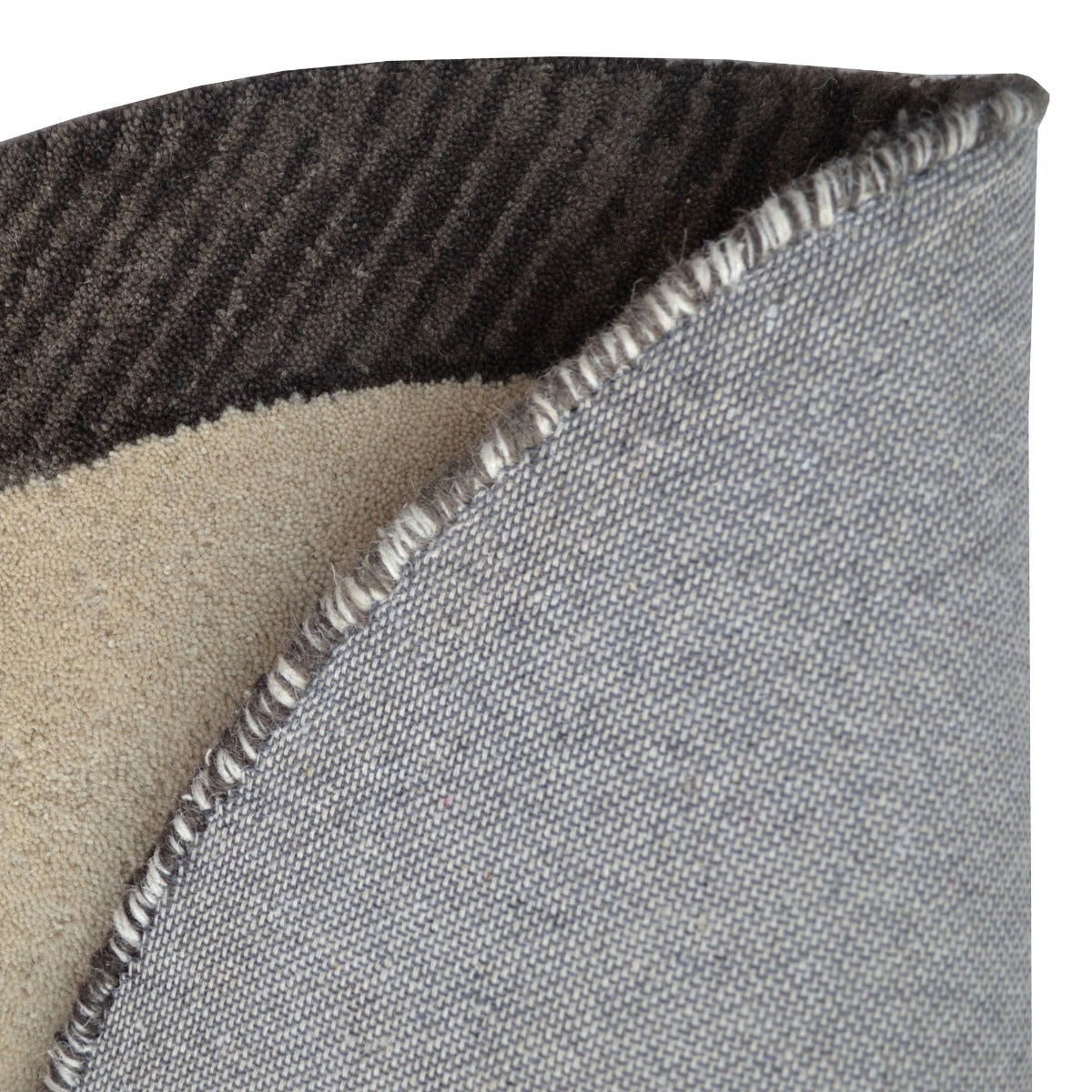Handmade Modern Round Rug-Decotex 6398-Multi-100x100cm