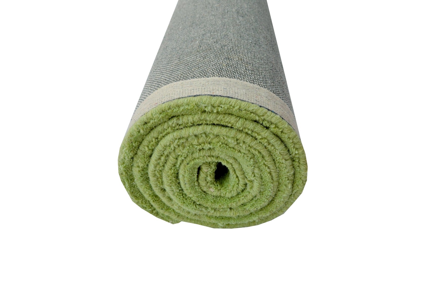Dove Contemporary Handmade Wool Rug - 6231 - Pista Green - 110X160cm